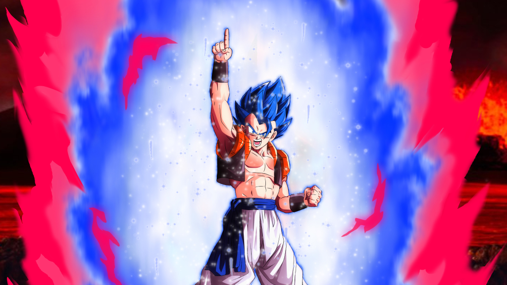 Rénaldo  on X: Wallpaper from me Gogeta Blue 💙💙   / X