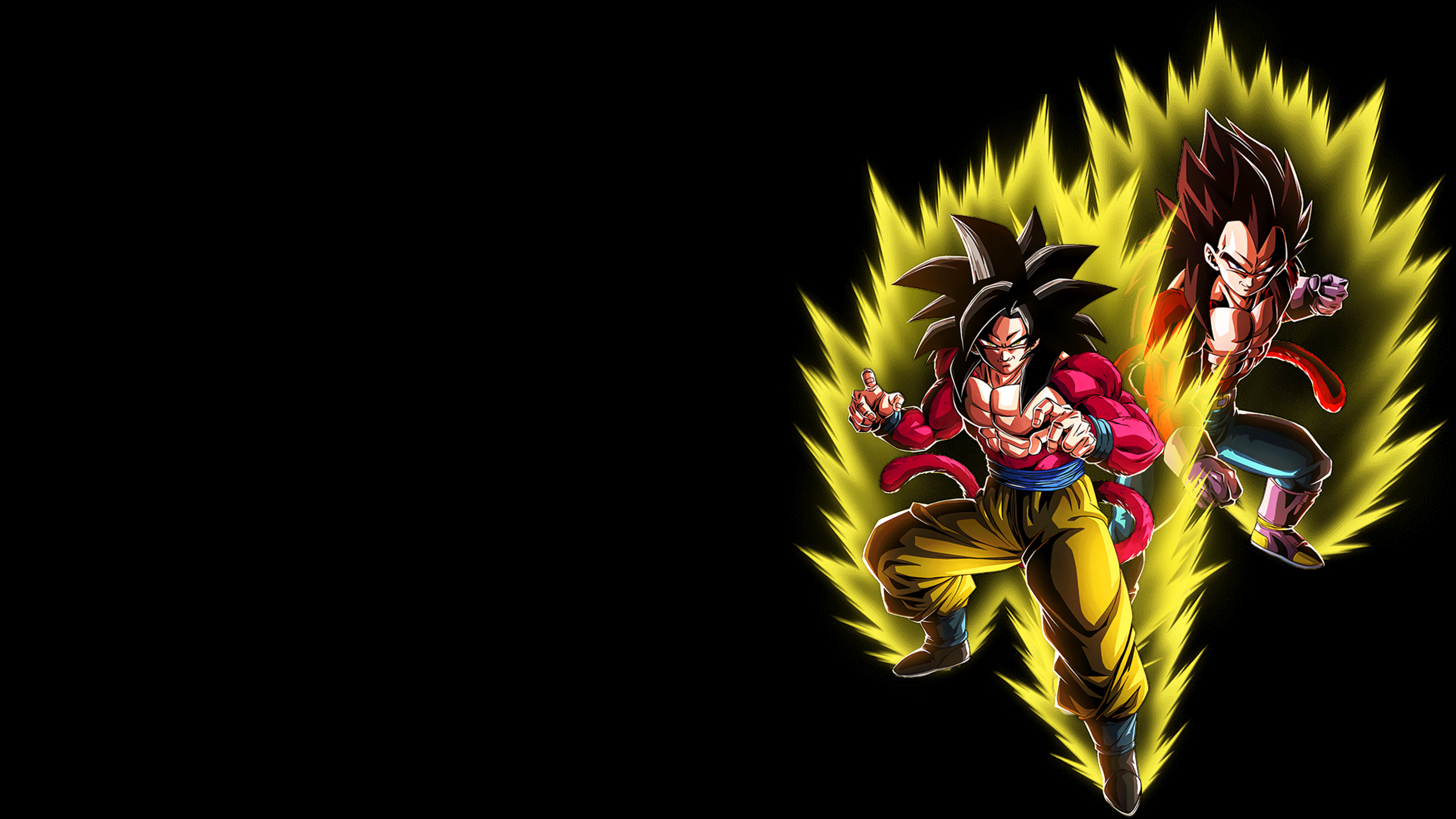 3840x2160 Goku Vegeta Ssj4 4k Wallpaper Hd Anime 4k Wallpapers