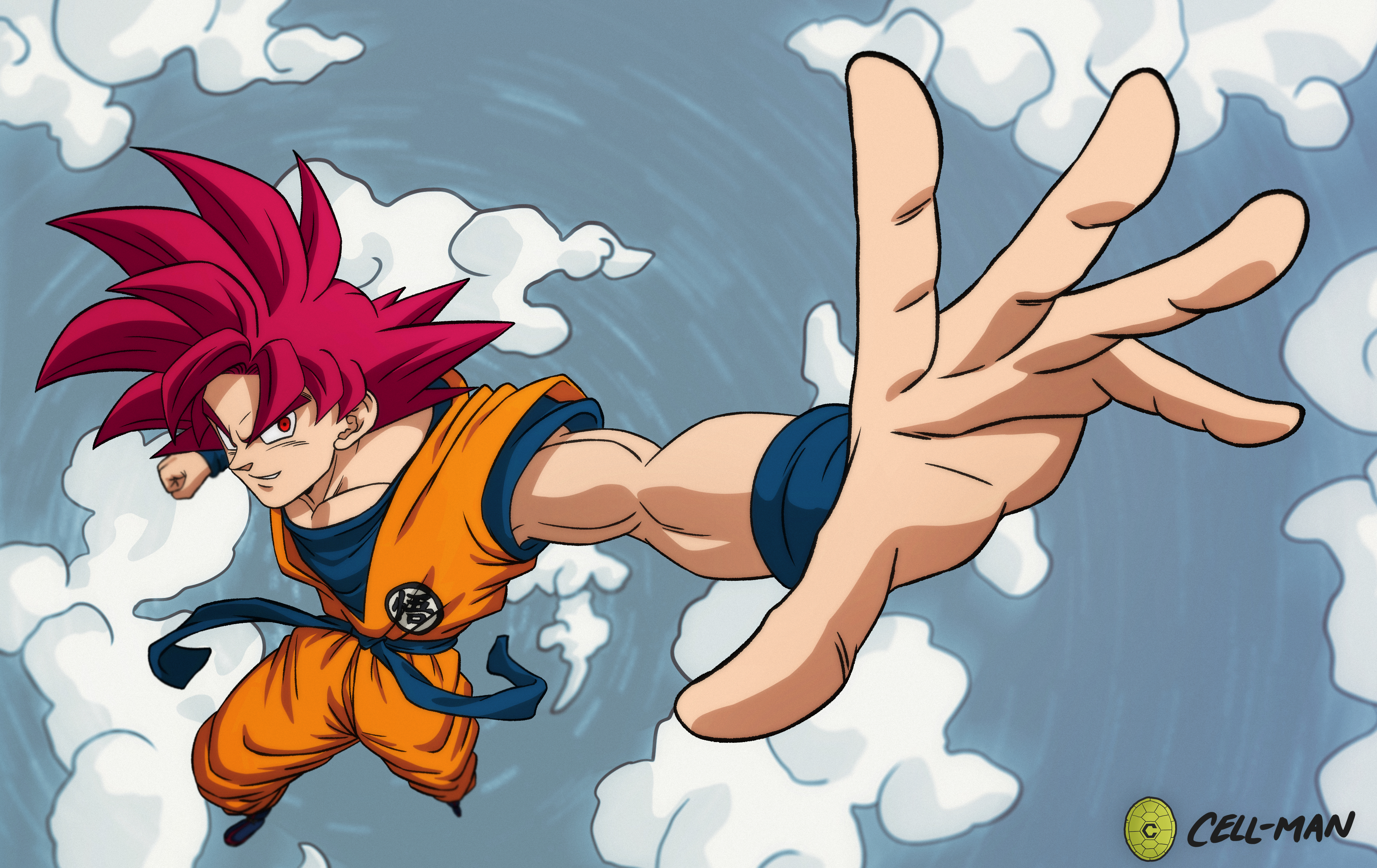 Goku From Dragon Ball Super Wallpaper, HD Anime 4K Wallpapers, Images,  Photos and Background - Wallpapers Den