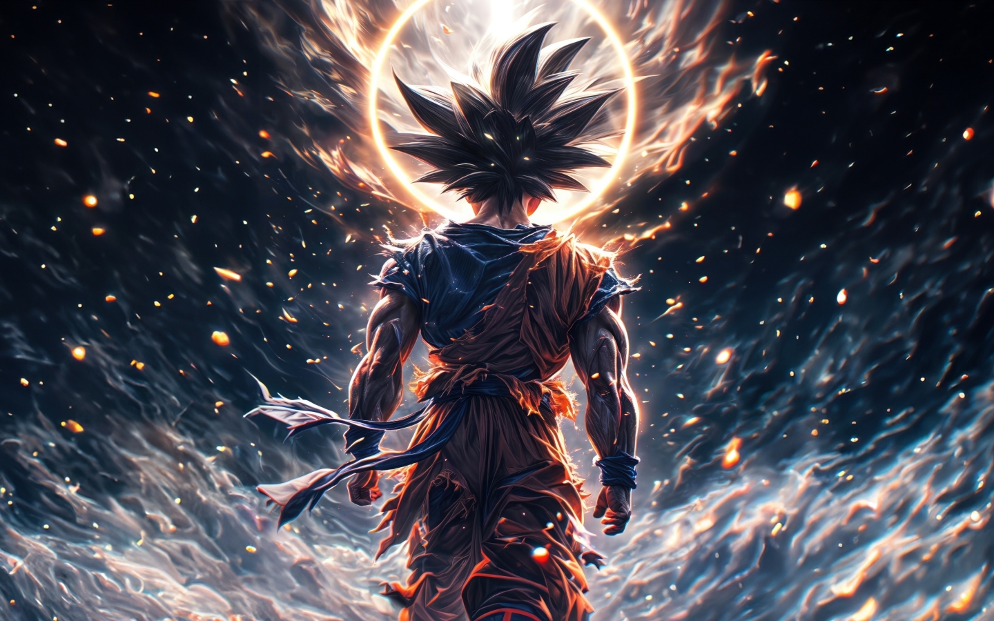 1440x900 Resolution Goku Power 4K Dragon Ball Z 1440x900 Wallpaper - Wallpapers Den