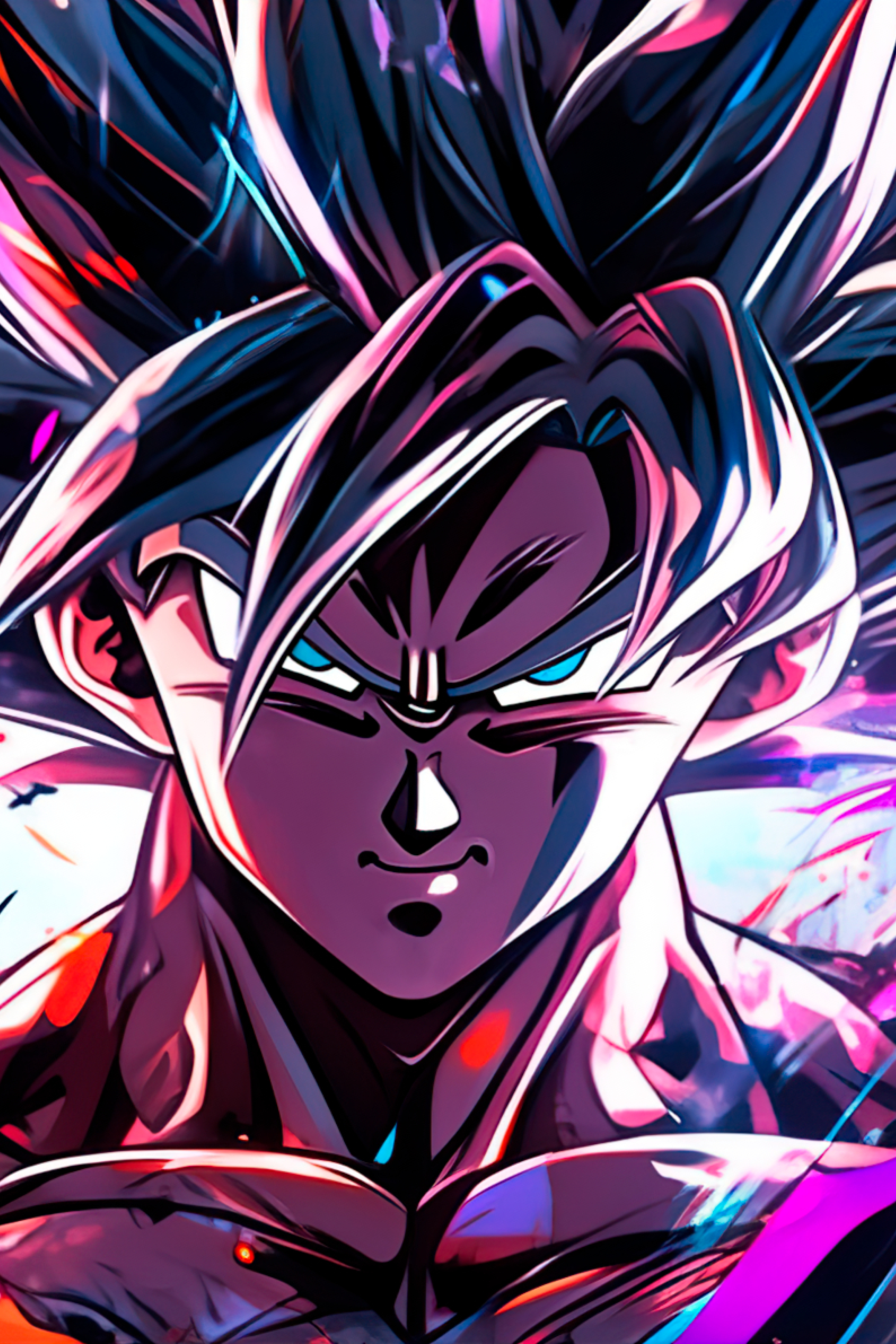 Anime Goku Ultra Instinct Wallpaper Download | MobCup