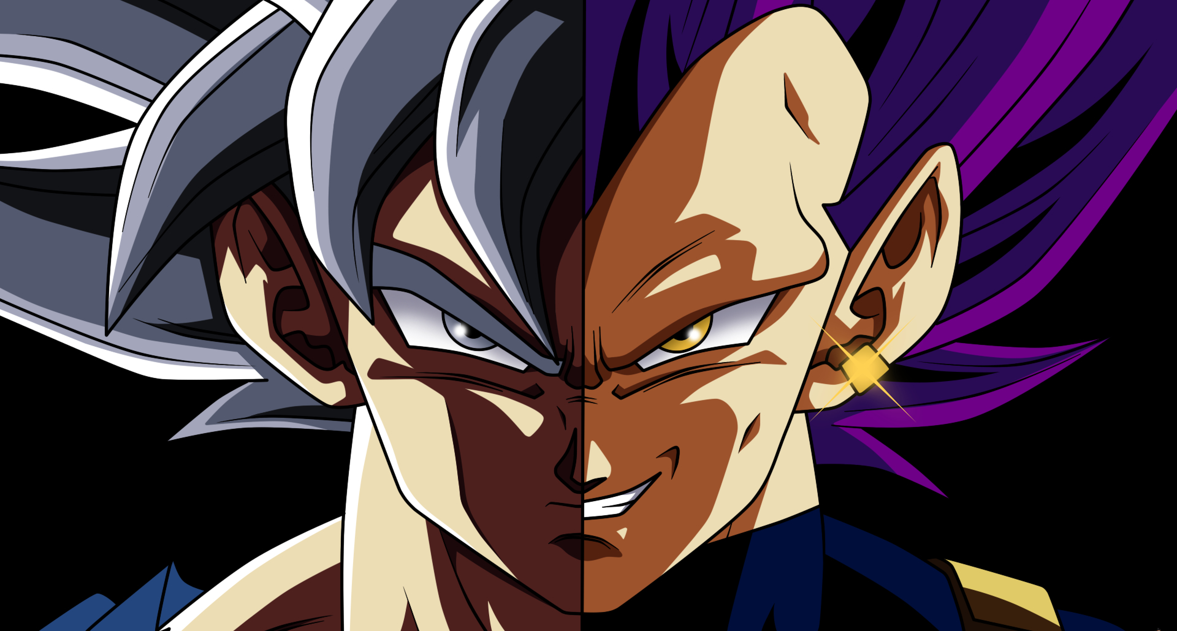 3840x2060 Resolution Goku Y Vegeta Digital Art 22 3840x2060 Resolution Wallpaper Wallpapers Den 1798