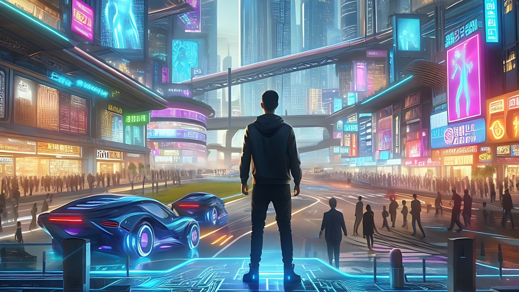 1024x576 Resolution Grand Theft Auto 6 Cyberpunk City 1024x576