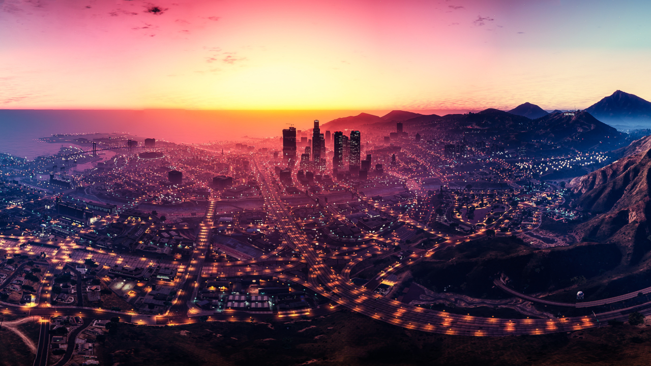 1280x720 Resolution Grand Theft Auto V 5K 720P Background - Wallpapers Den