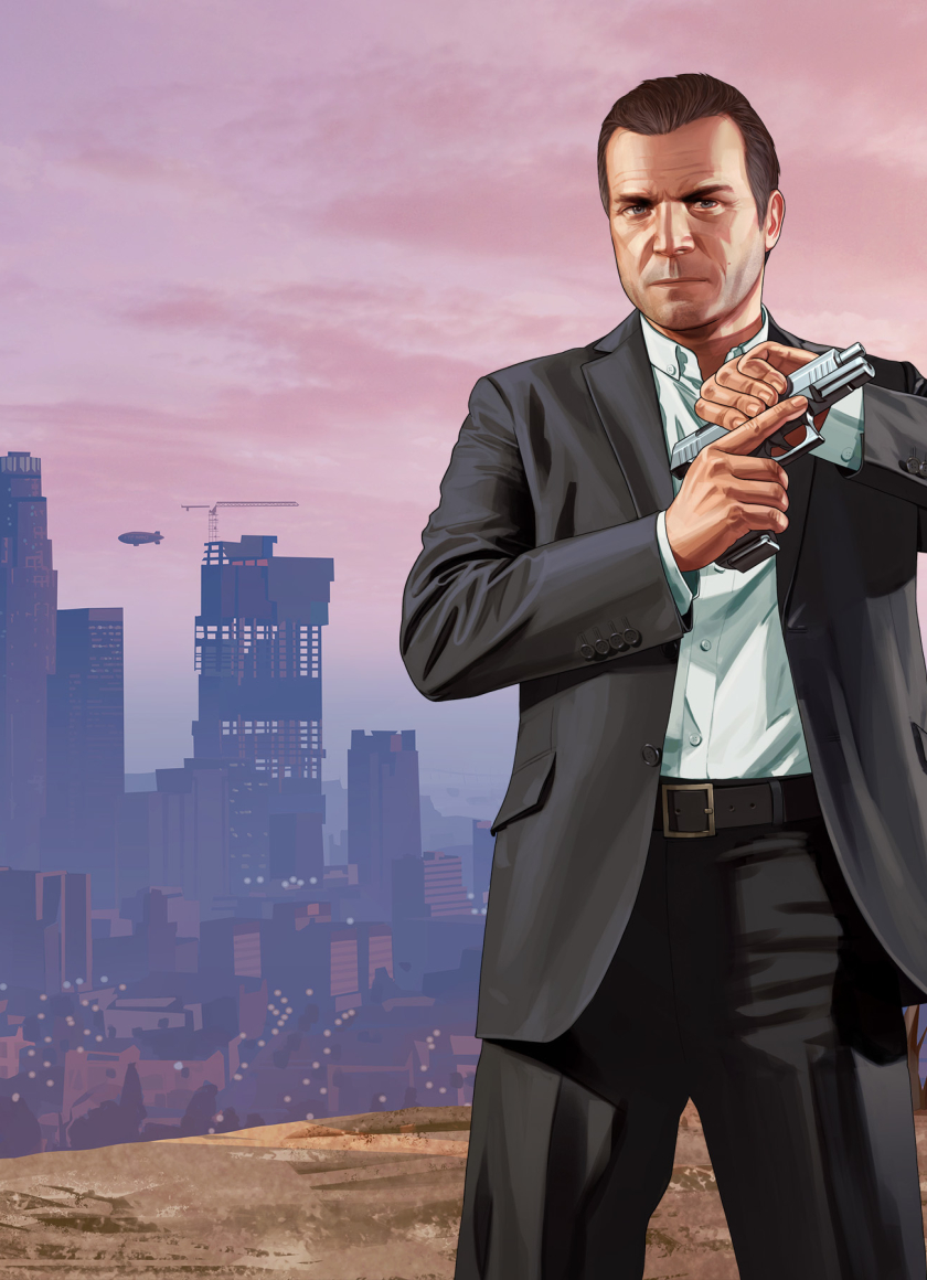 840x1160 Grand Theft Auto V Los Santos Michael 840x1160 Resolution Wallpaper Hd Games 4k Wallpapers Images Photos And Background Wallpapers Den