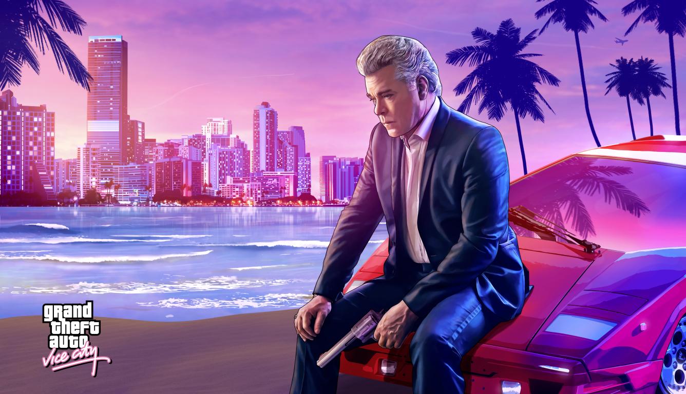 1336x768 Resolution Grand Theft Auto Vice City Android Gaming HD Laptop Wallpaper Wallpapers Den
