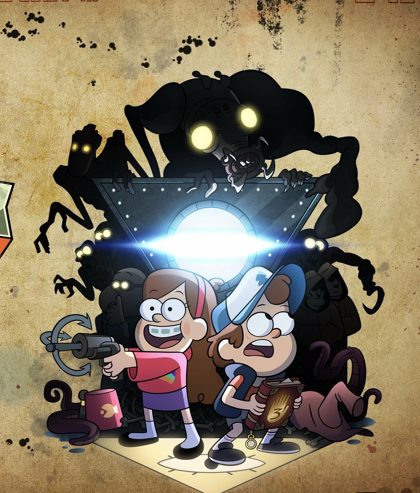 1366x1600 Resolution Gravity Falls 4k 1366x1600 Resolution Wallpaper