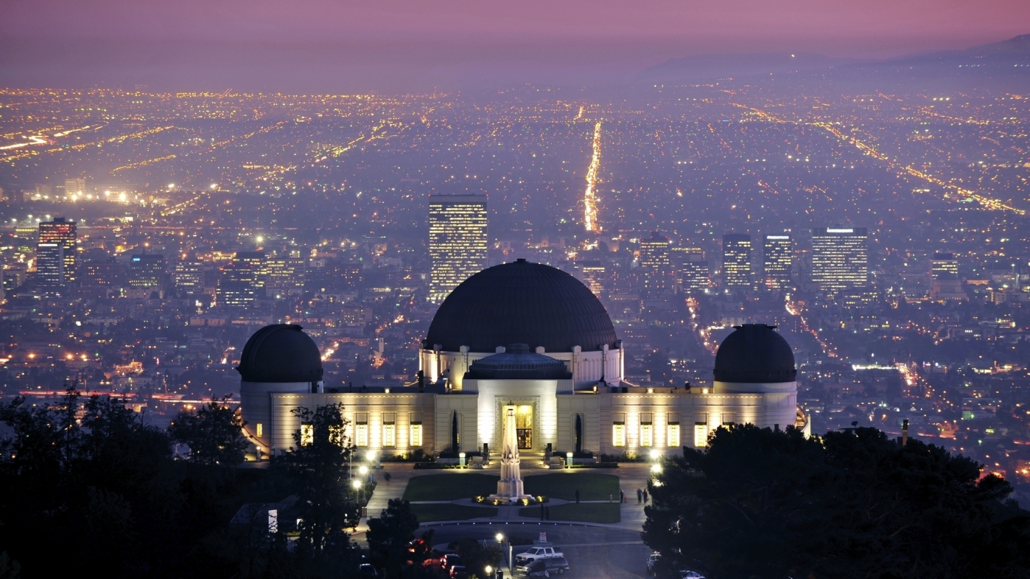 Griffith Observatory, Los Angeles, California, Full HD