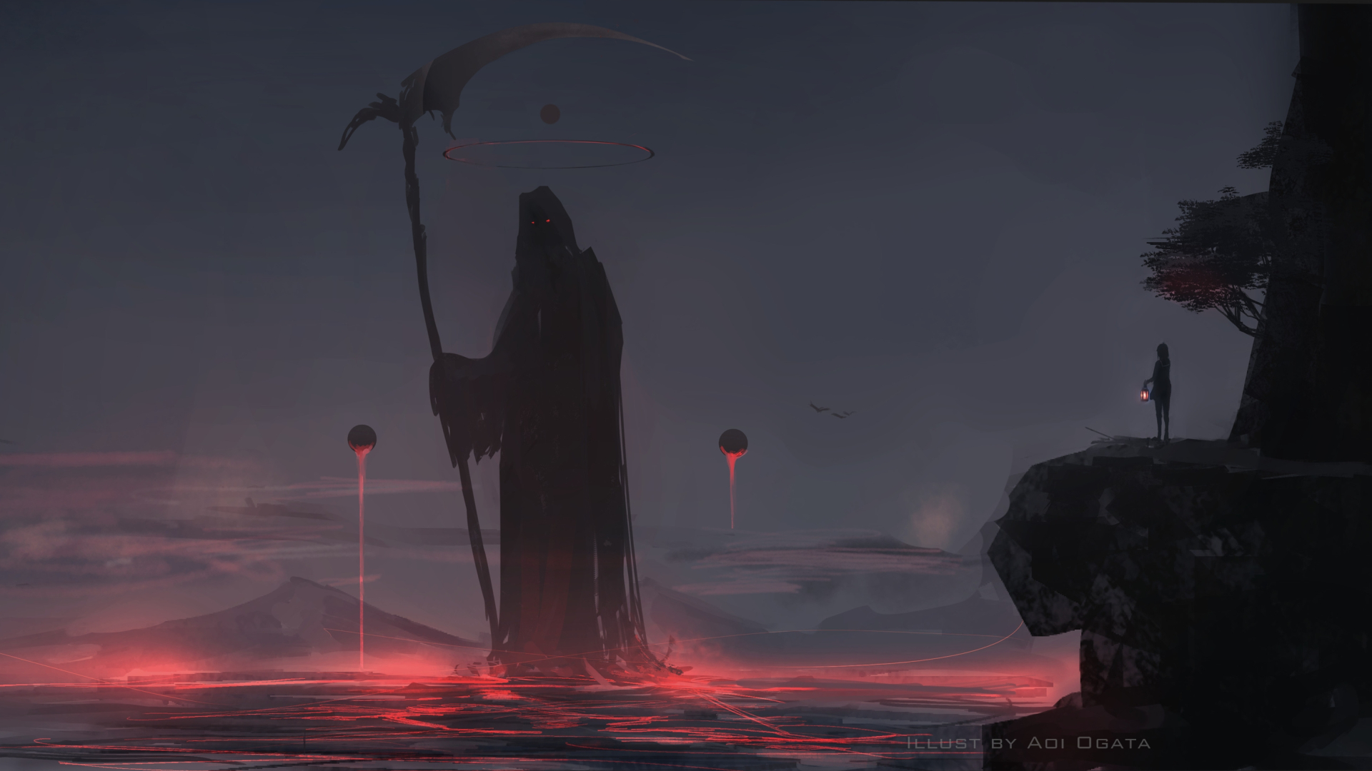 1920x1080 Grim Reaper 1080P Laptop Full HD Wallpaper, HD Artist 4K  Wallpapers, Images, Photos and Background - Wallpapers Den