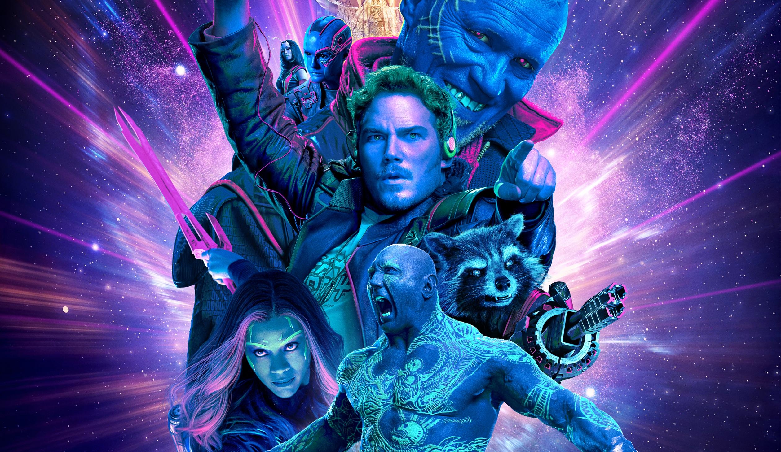 Guardians Of The Galaxy Vol 2 Neon Wallpaper, HD Movies 4K Wallpapers,  Images, Photos and Background - Wallpapers Den
