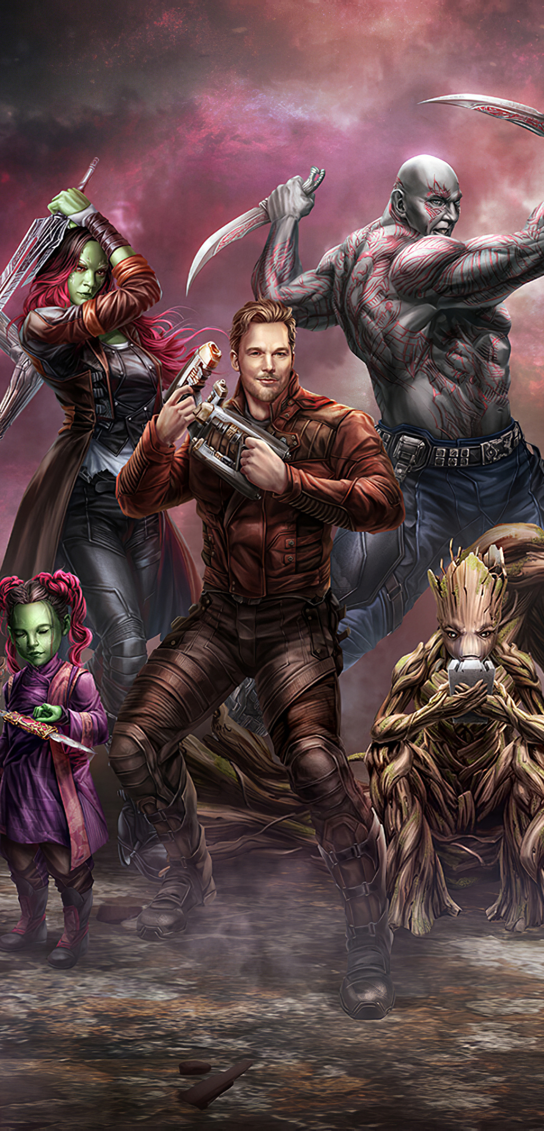 Обои guardians of the galaxy