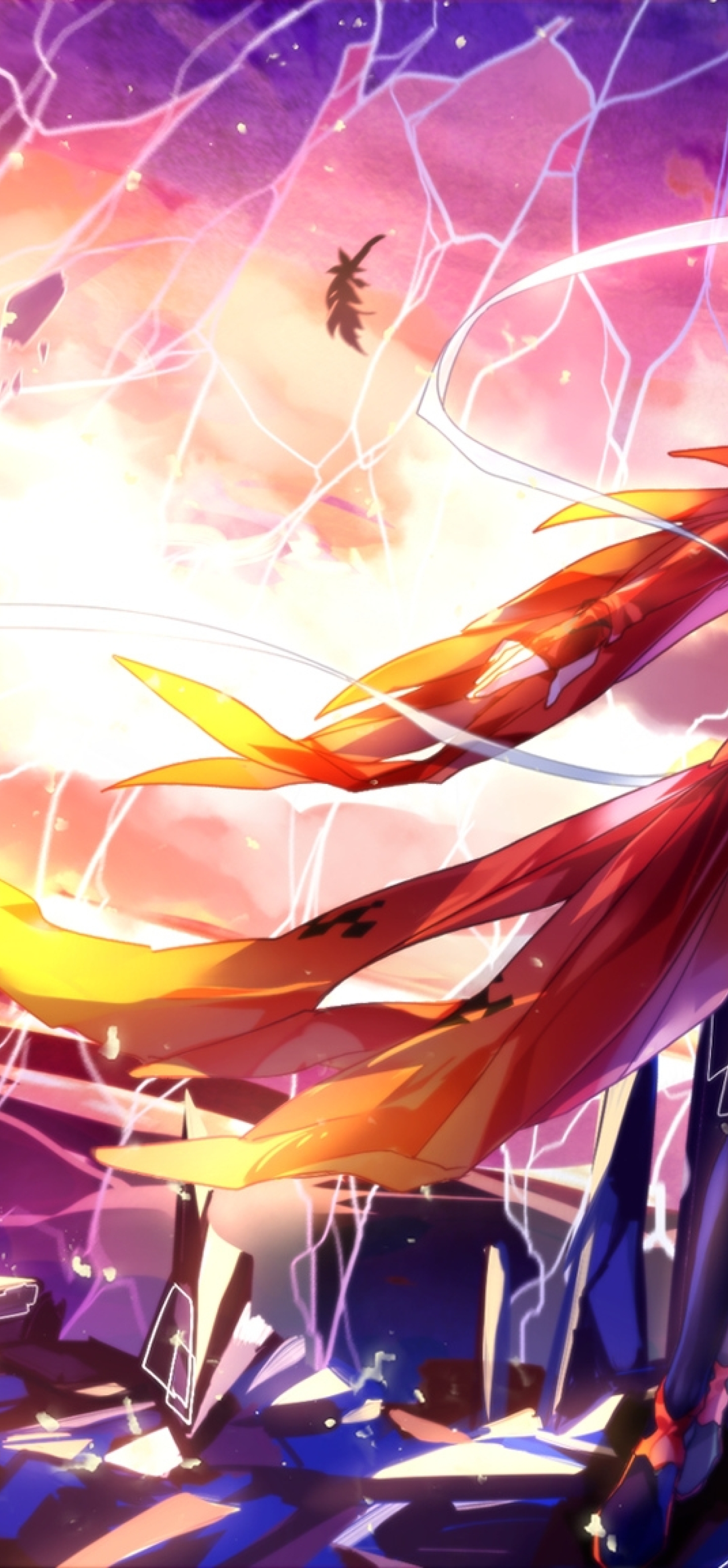 Guilty Crown ft. Inori Wallpaper (3440 x 1440p) by Sendigo on