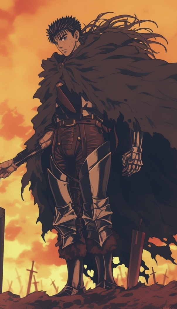 604x1050 Resolution Guts Berserk The Black Swordsman 604x1050