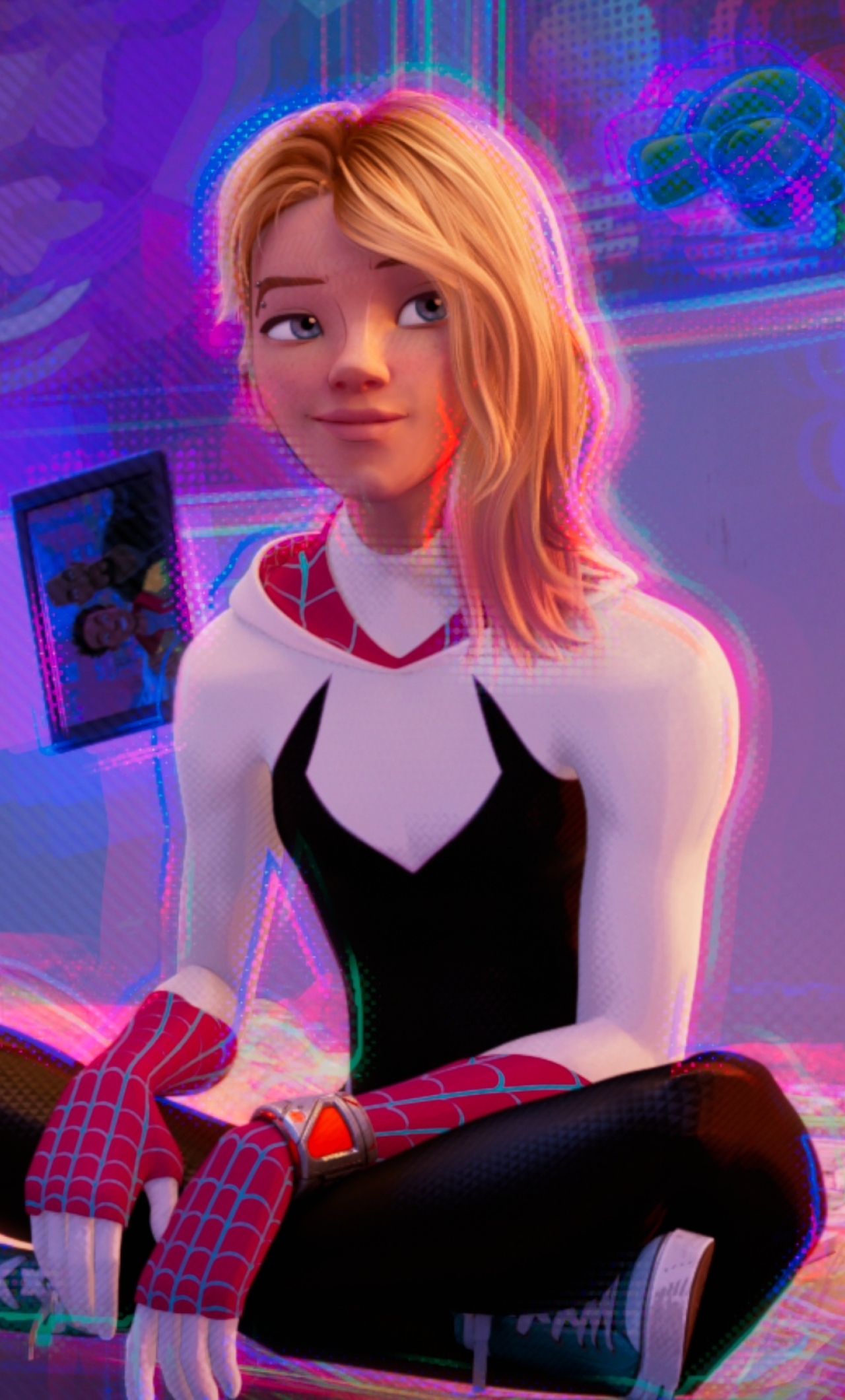 1280x2120 Gwen Stacy in Spider-Man Across the Spider-Verse iPhone 6 ...