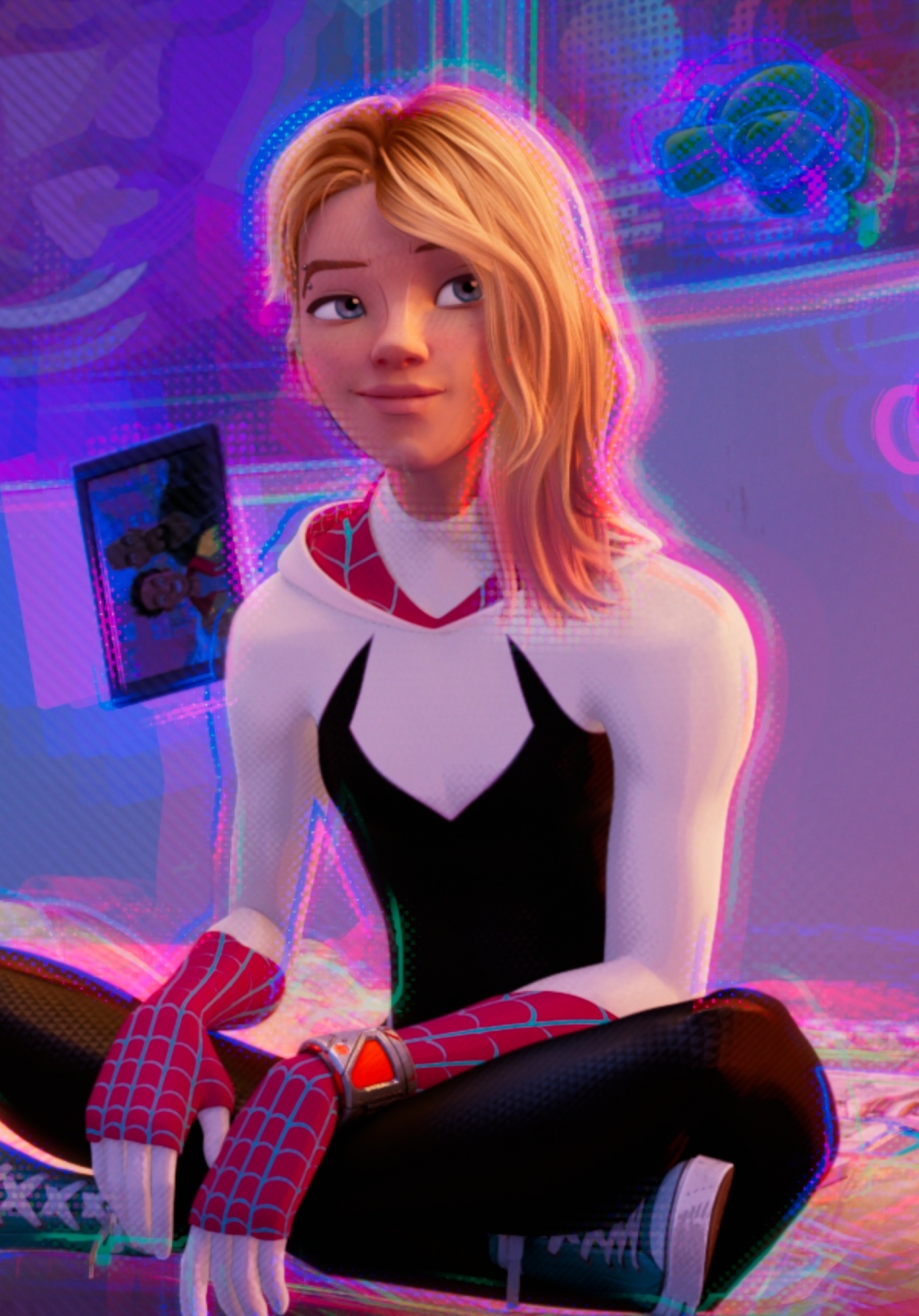 1668x2388 Resolution Gwen Stacy in Spider-Man Across the Spider-Verse ...