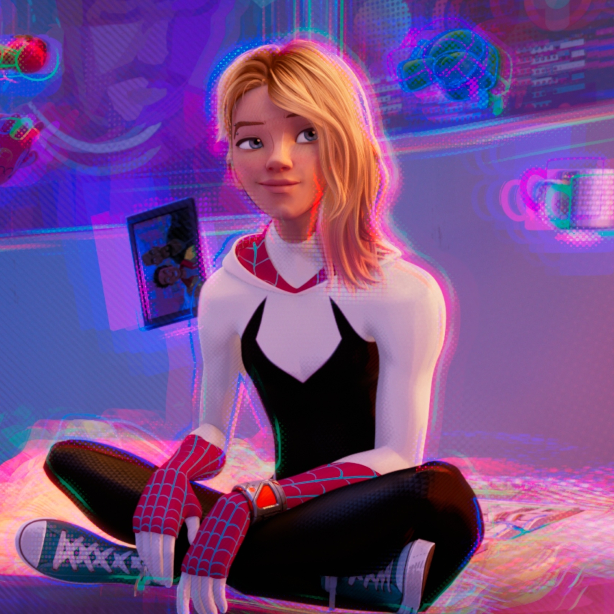 2048x2048 Gwen Stacy in Spider-Man Across the Spider-Verse Ipad Air  Wallpaper, HD Movies 4K Wallpapers, Images, Photos and Background -  Wallpapers Den