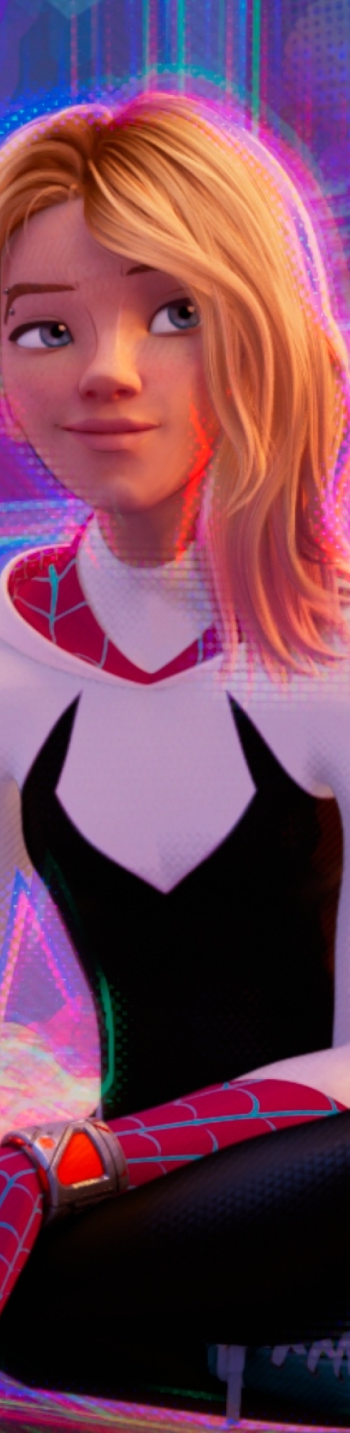 500x2048 Resolution Gwen Stacy In Spider Man Across The Spider Verse