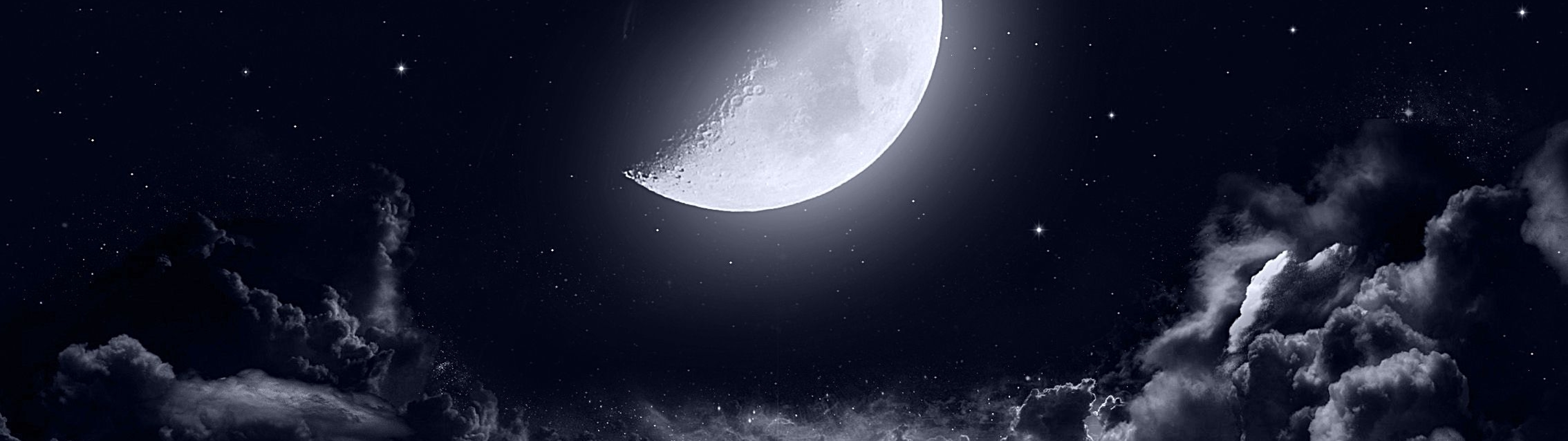 5120x1440 Resolution Half Moon Dark Night 5120x1440 Resolution ...