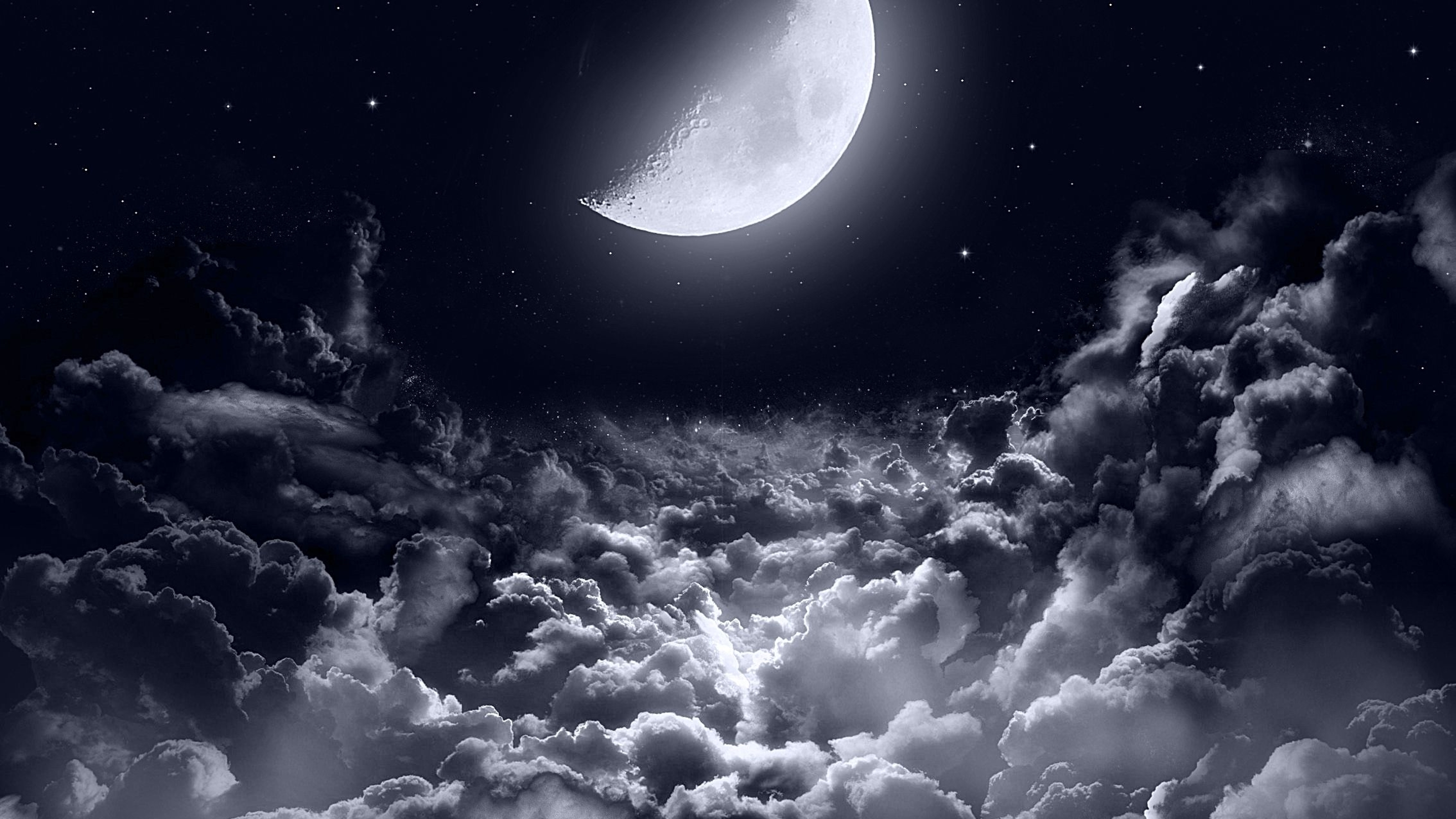 Ночи серых дней короче. Лунное небо. Ночное небо. Ночное небо с луной. Луна на небе.