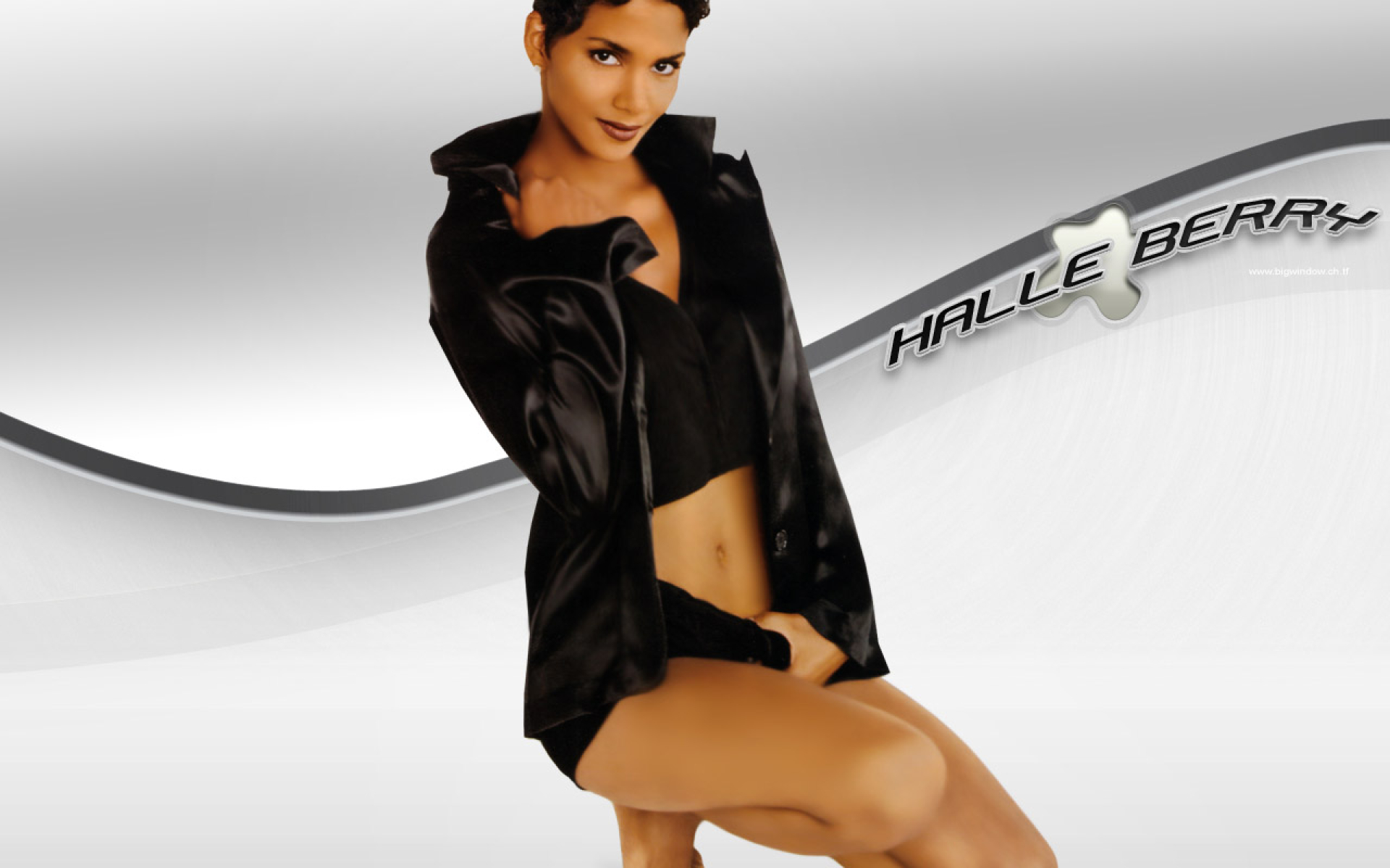 Halle Berry New Haircut Hd Wallpaper