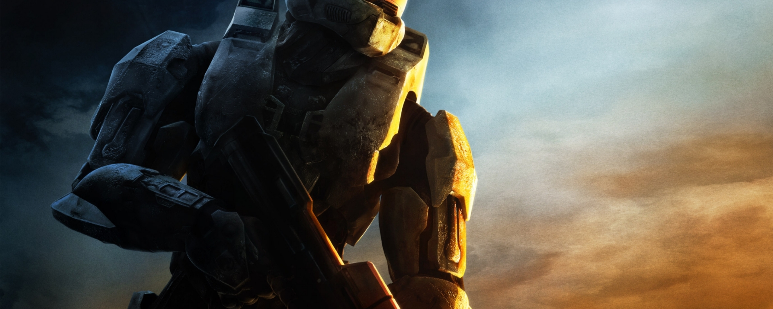 Halo, Soldier, Sunset, Full HD Wallpaper