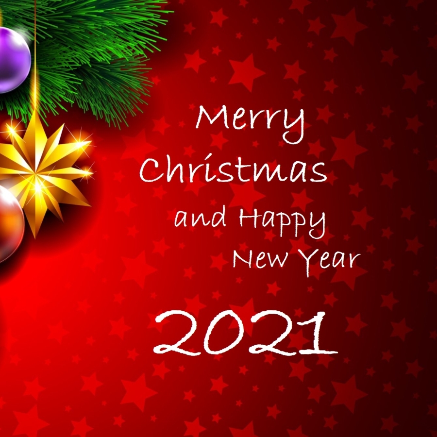 900x900 Happy New Year Merry Christmas 2021 Greeting 900x900 ...
