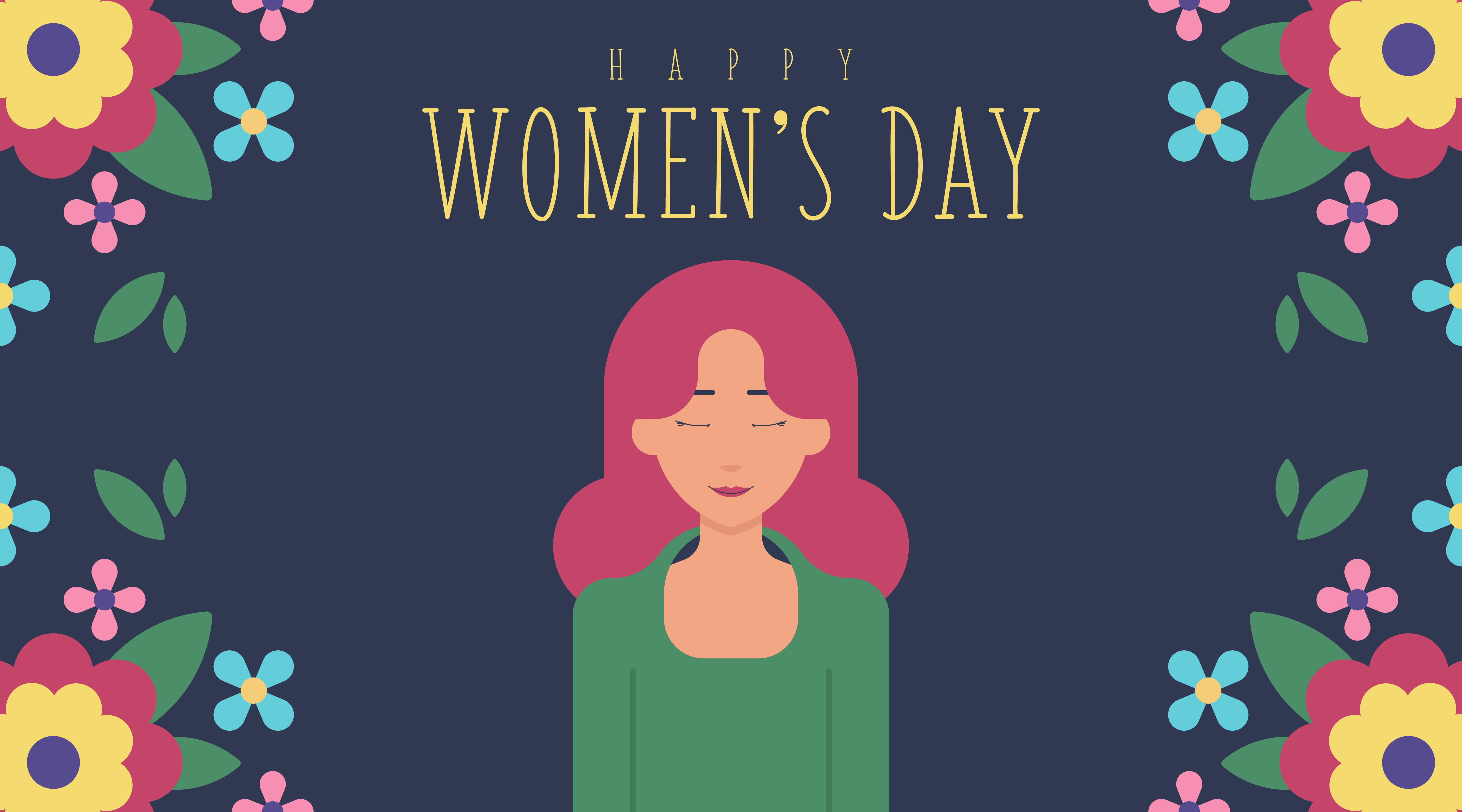 Happy Women's Day Poster Wallpaper, HD Artist 4K Wallpapers, Images, Photos  and Background - Wallpapers Den