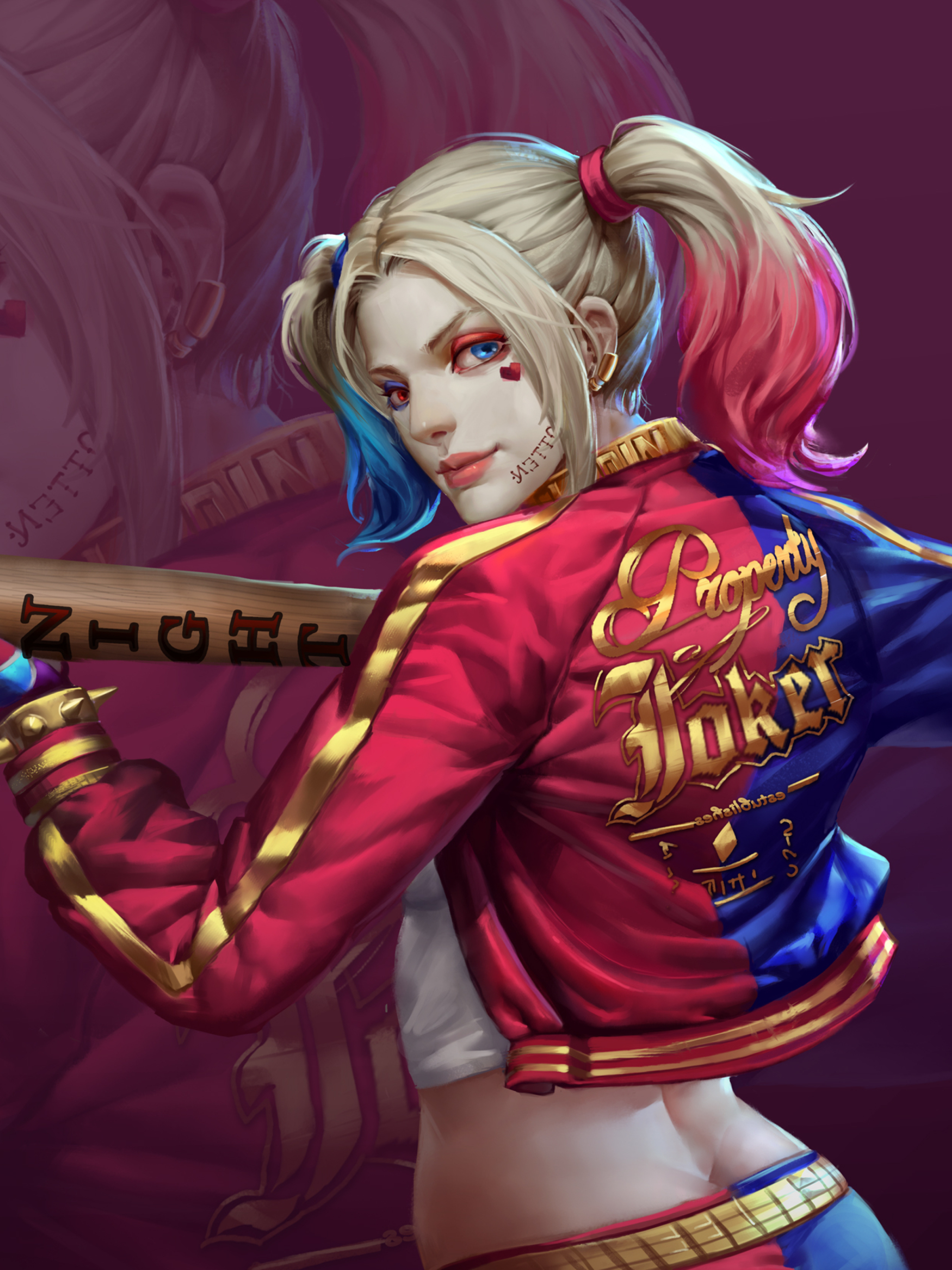 2048x2732 Harley Quinn HD Suicide Squad DC Art 2048x2732 Resolution  Wallpaper, HD Superheroes 4K Wallpapers, Images, Photos and Background -  Wallpapers Den