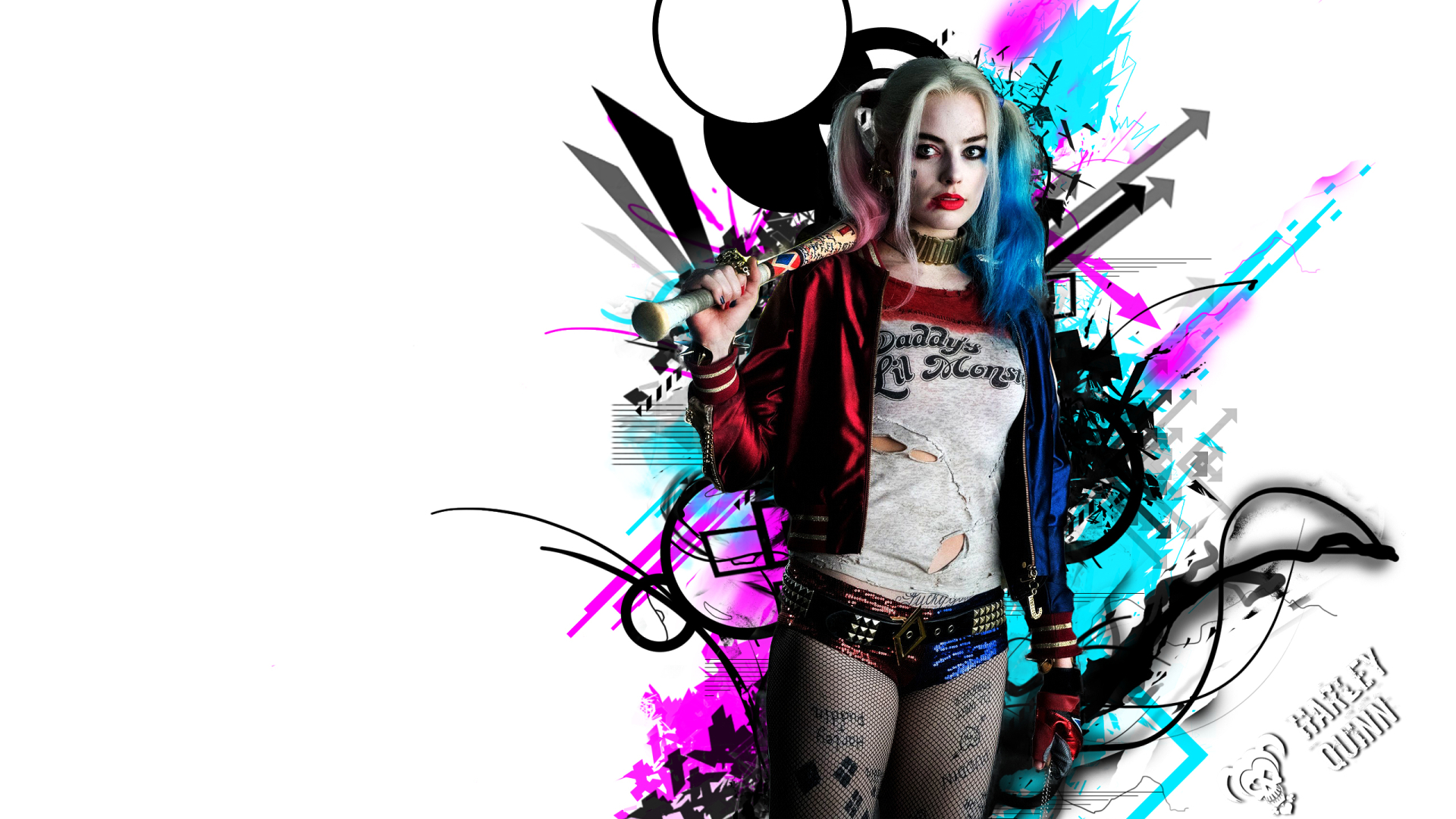 Download Harley Quinn 1920x1080 Resolution, Full HD 2K 