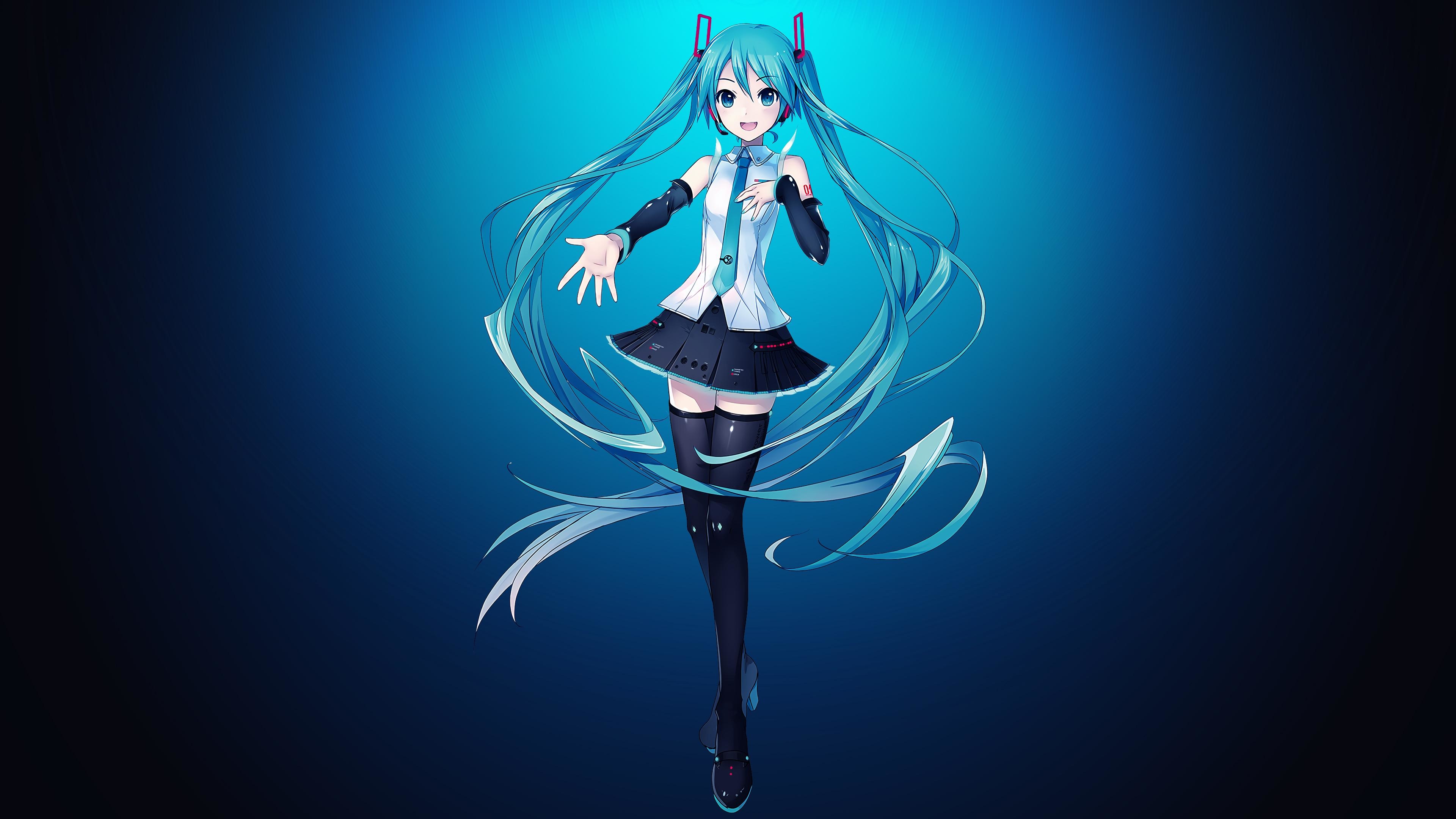 Hatsune Miku 4K Wallpaper, Hd Anime 4K Wallpapers, Images And