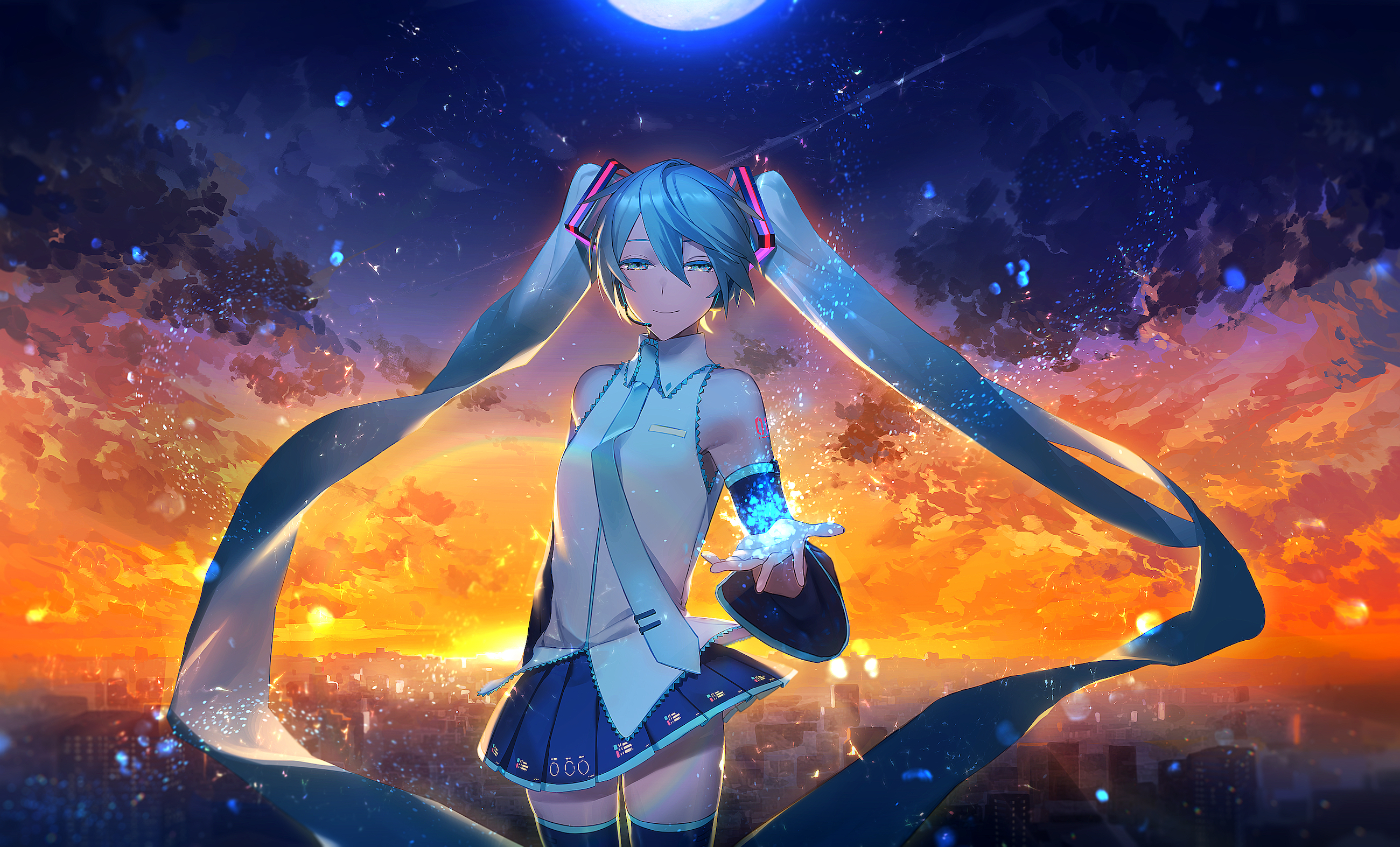 19x Hatsune Miku Hd Vocaloid Art 19x Resolution Wallpaper Hd Anime 4k Wallpapers Images Photos And Background Wallpapers Den