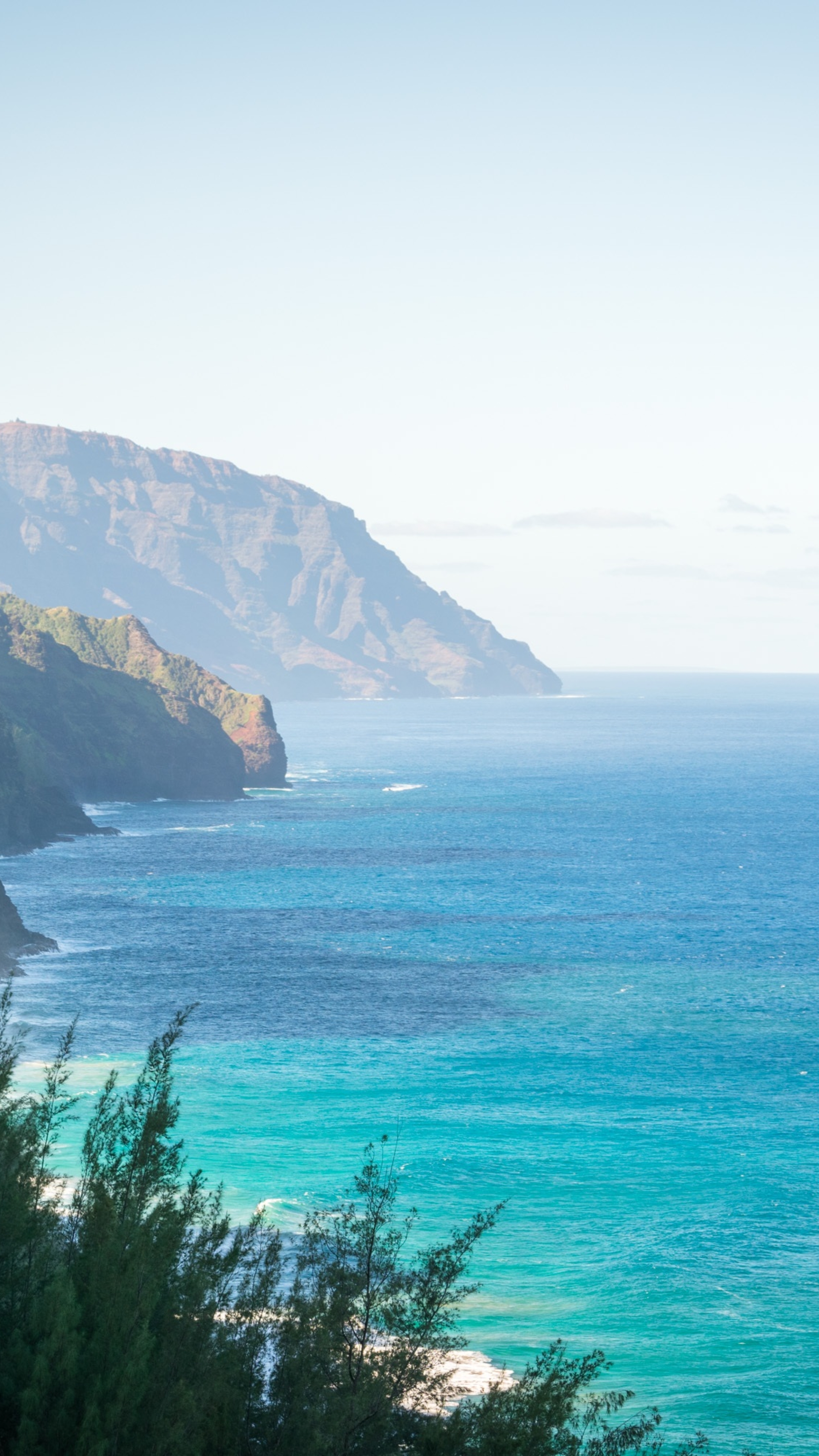 2160x3840 Hawaii Mountains Ocean Sony Xperia X Xz Z5 Premium Wallpaper Hd Nature 4k Wallpapers Images Photos And Background Wallpapers Den