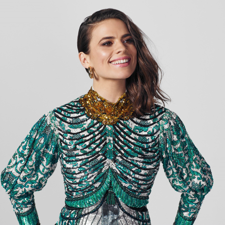 454x454 Resolution Hayley Atwell Harpers Bazaar Photoshoot 2018 454x454