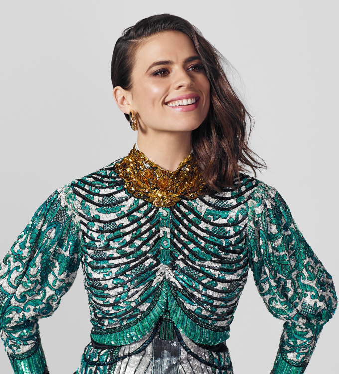 680x750 Resolution Hayley Atwell Harpers Bazaar Photoshoot 2018 680x750