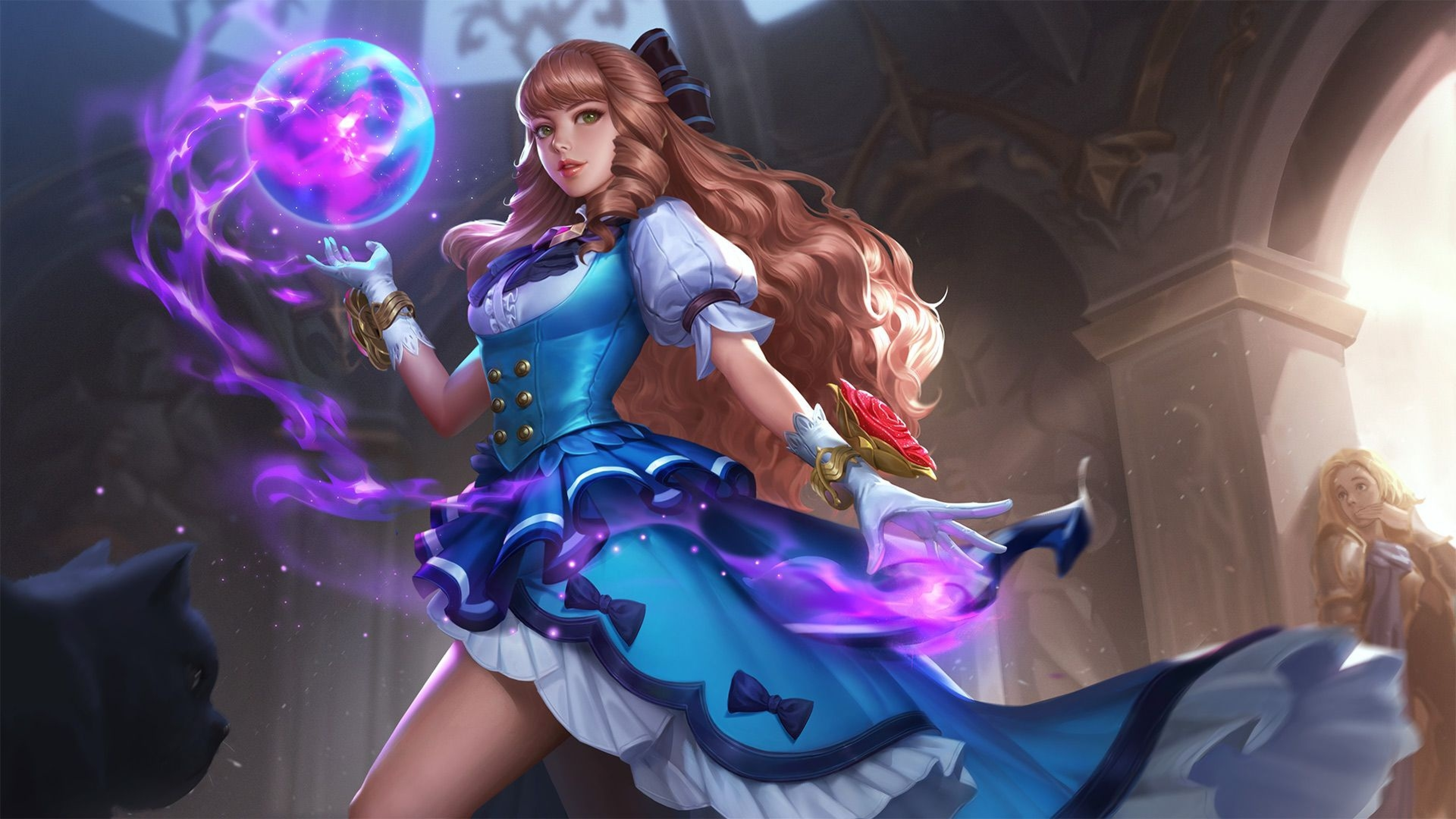 Mobile legends. Mobile Legends Bang Bang Гвиневра. Гвиневра mobile Legends арт. Гвиневра МЛББ. Гвиневра mobile Legends обои.