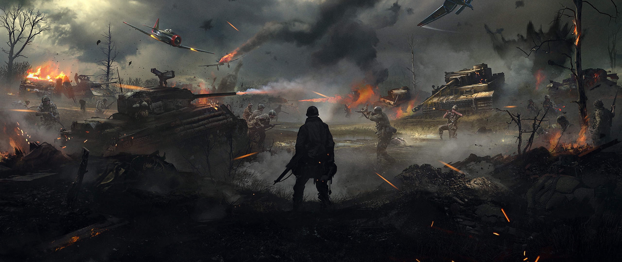 2560x1080 Hell Let Loose Game 2560x1080 Resolution Wallpaper HD Games