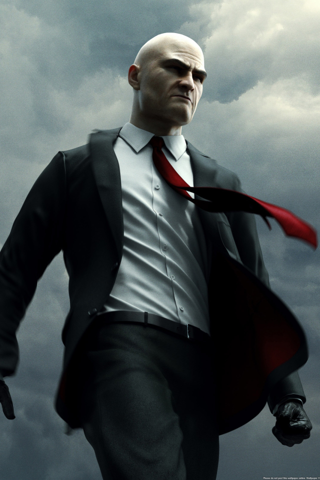 640x960 hitman absolution, assassin, agent 47 iPhone 4, iPhone 4S