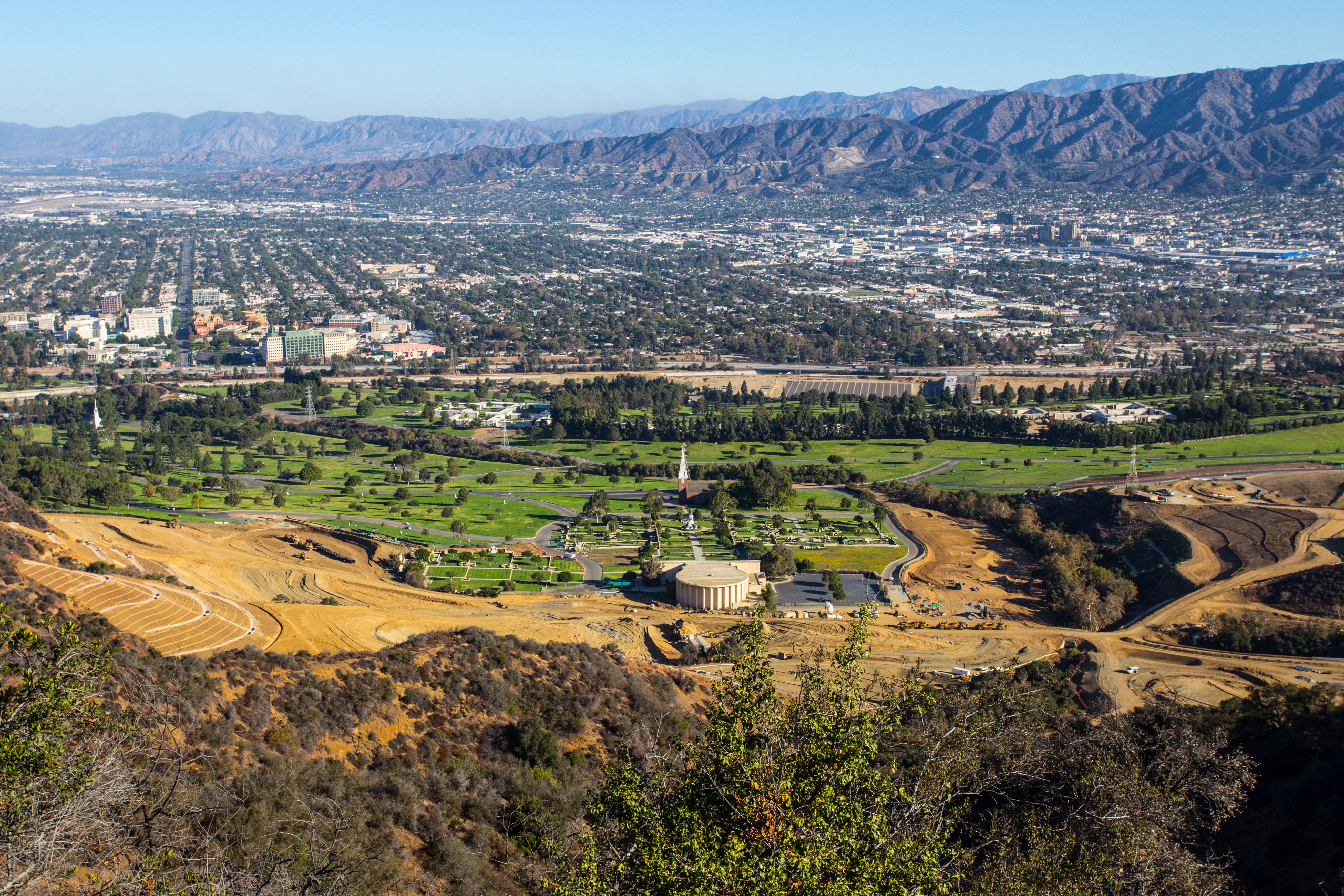 Hollywood Griffith Park Mountains Wallpaper HD Nature 4K Wallpapers 