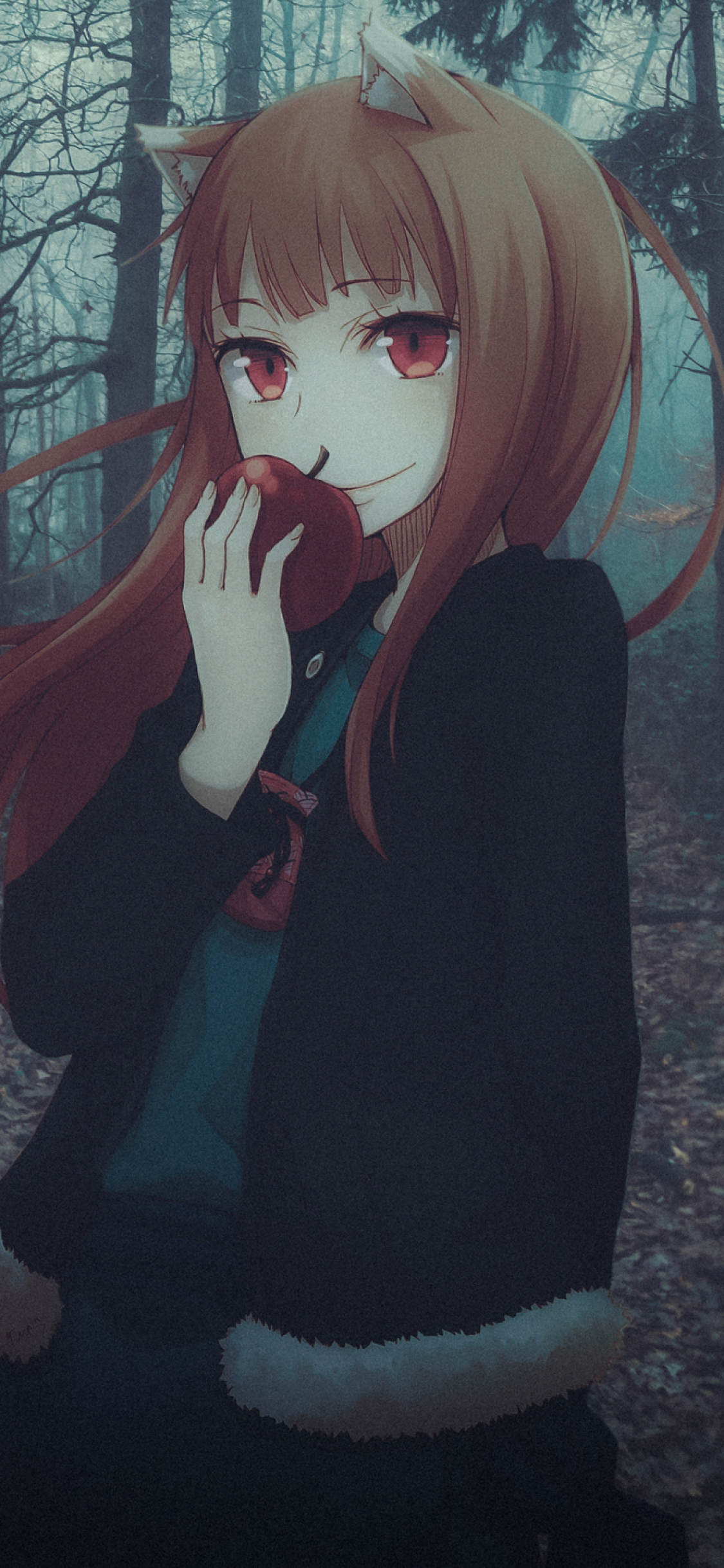 1125x2436 Holo Spice and Wolf Iphone XSIphone 10Iphone X Wallpaper HD  Anime 4K Wallpapers Images Photos and Background  Wallpapers Den