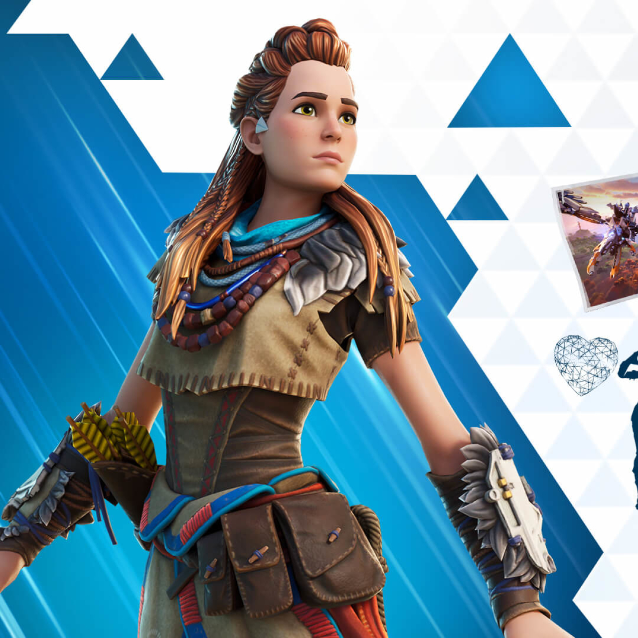 Horizon Zero Dawn's Aloy X Fortnite Wallpaper, HD Games 4K Wallpapers