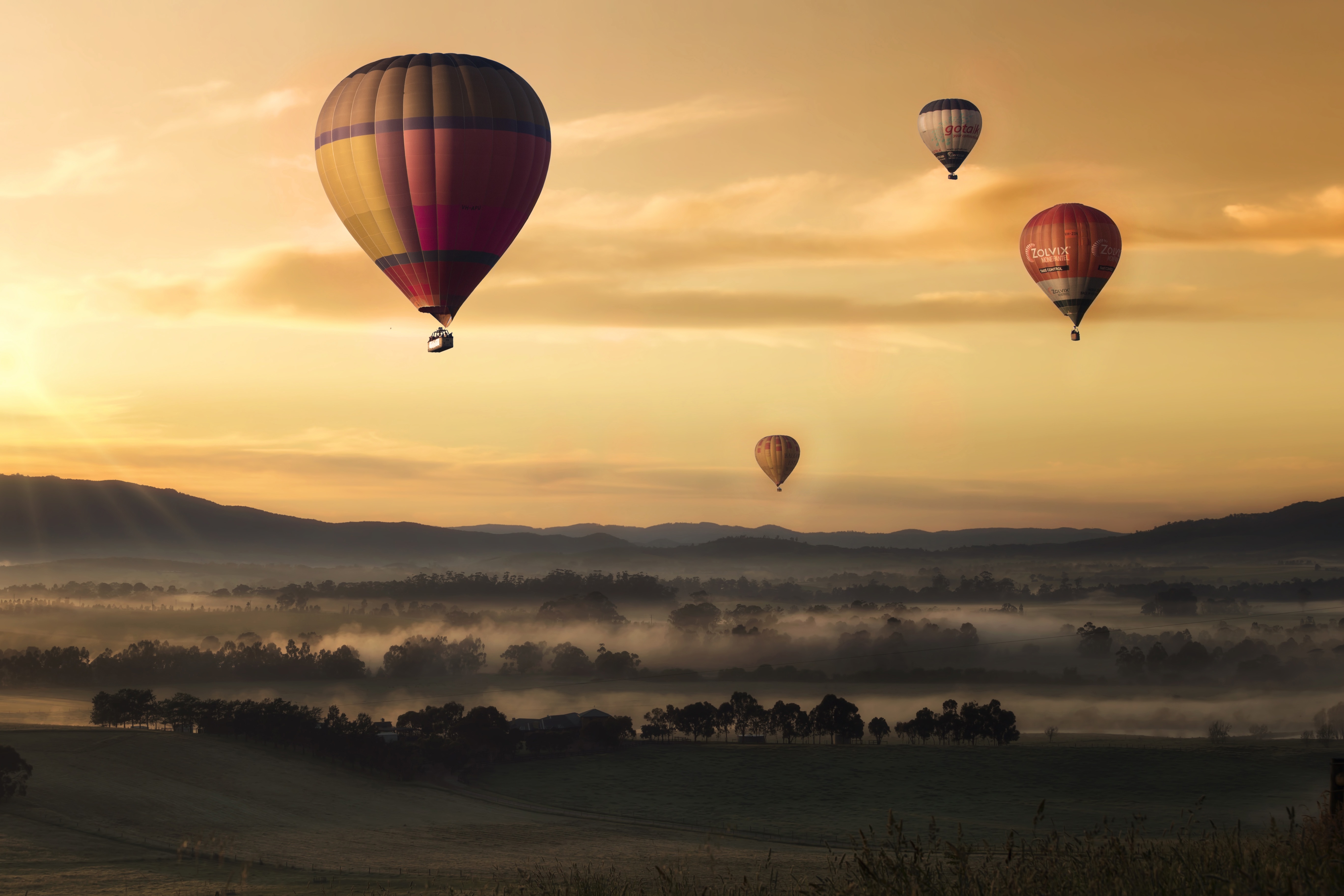 Hot Air Balloons In Sky Wallpaper Hd Nature 4k Wallpapers Images