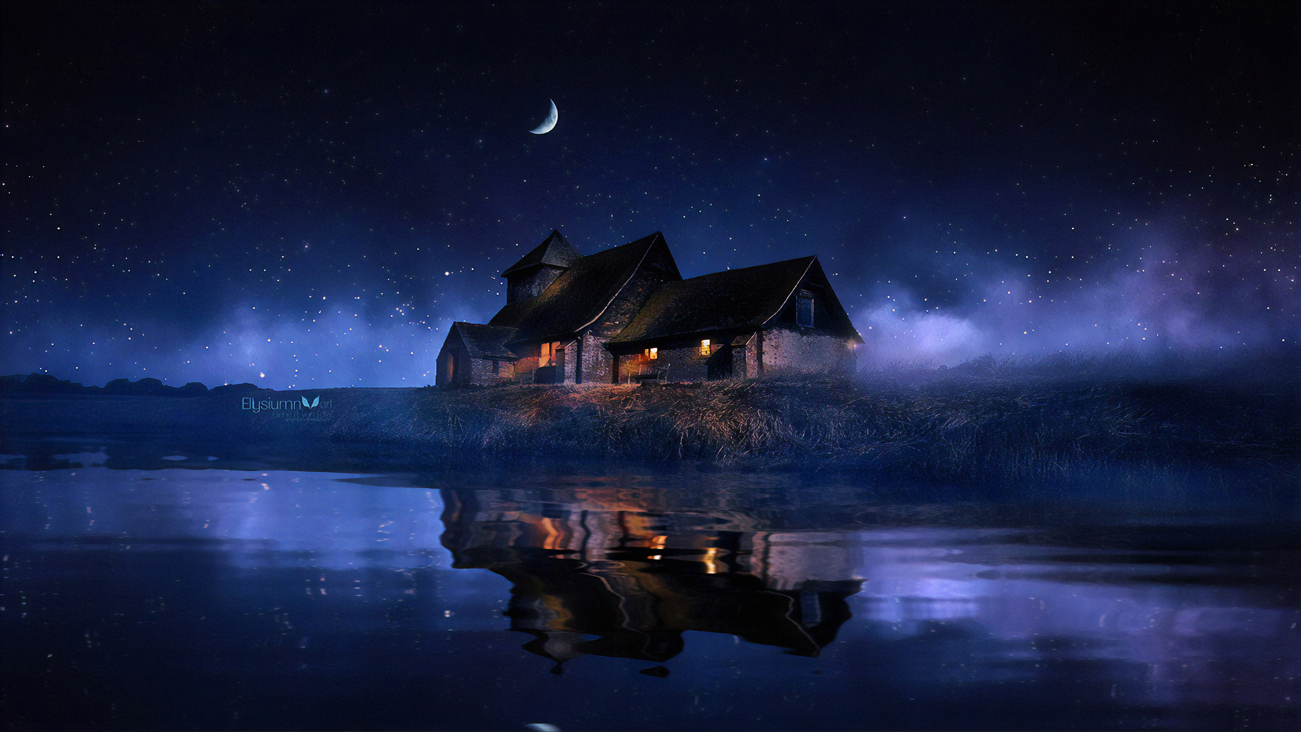 1920x1080 House Reflected in the Lake 1080P Laptop Full HD Wallpaper, HD  Nature 4K Wallpapers, Images, Photos and Background - Wallpapers Den
