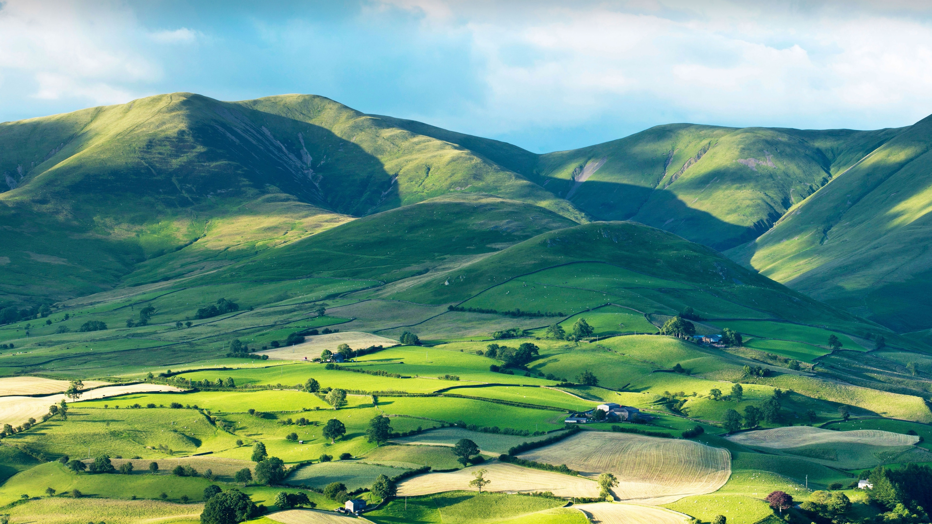 Howgill Fells in the Yorkshire Dales National Park Wallpaper, HD Nature 4K  Wallpapers, Images, Photos and Background - Wallpapers Den