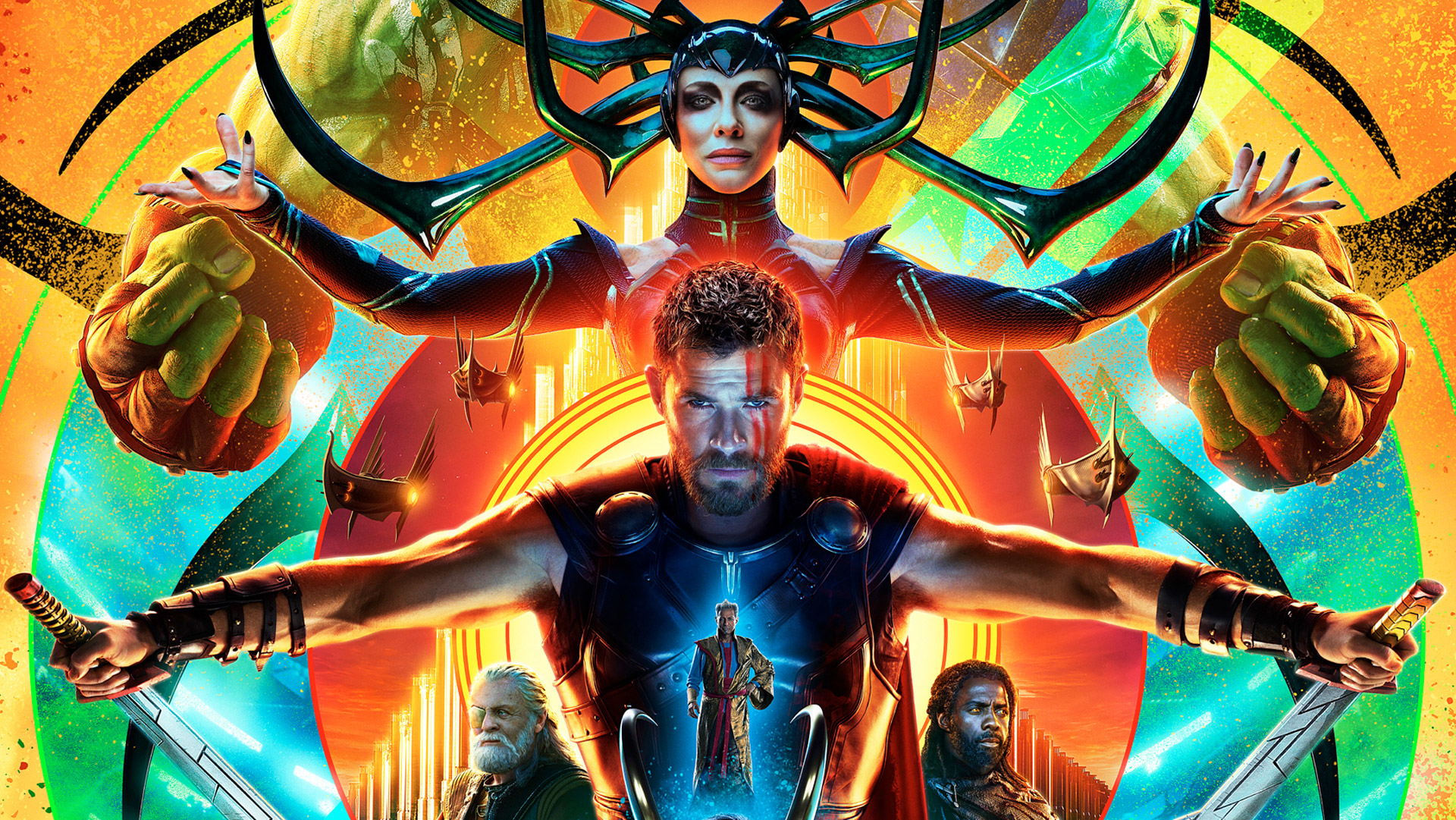 Hulk Hela Thor In Thor Ragnarok Poster Wallpaper, HD Movies 4K Wallpapers,  Images, Photos and Background - Wallpapers Den