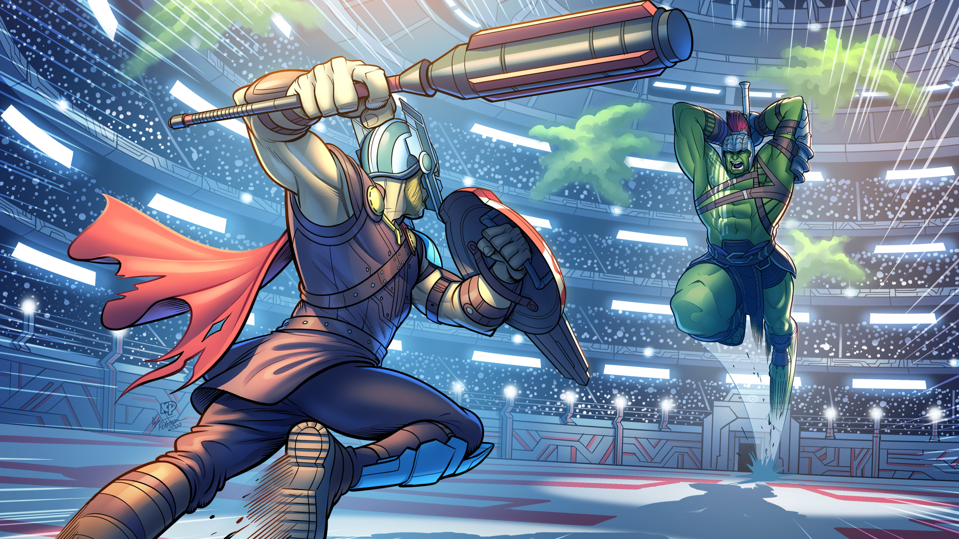 1920x1080xx4c3d9ee8 Resolution Hulk vs Thor Ragnarok Fight Marvel 1080P ...