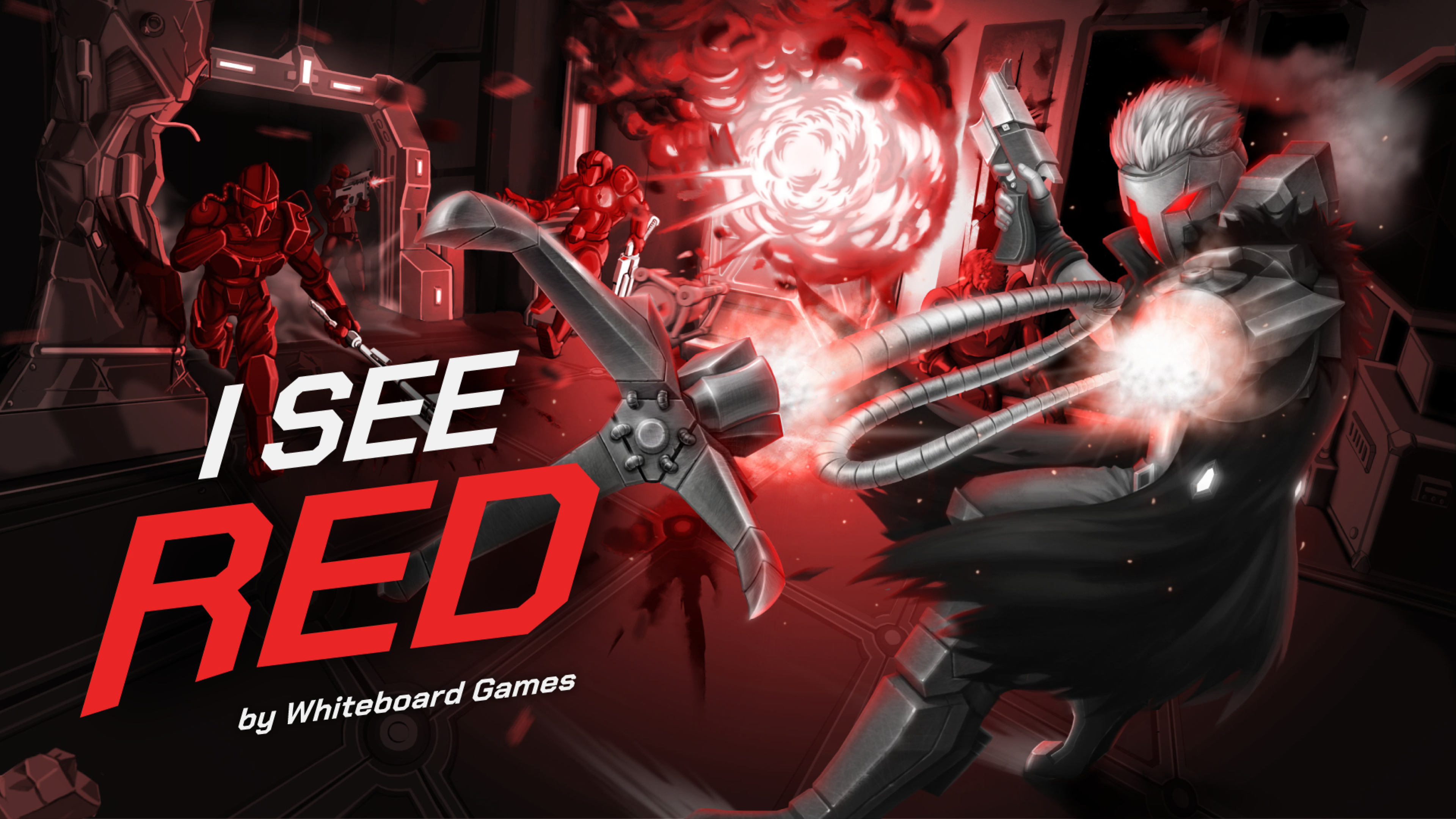 I see Red game. I see Red. Twin Stick Shooter. Rogue Lite.