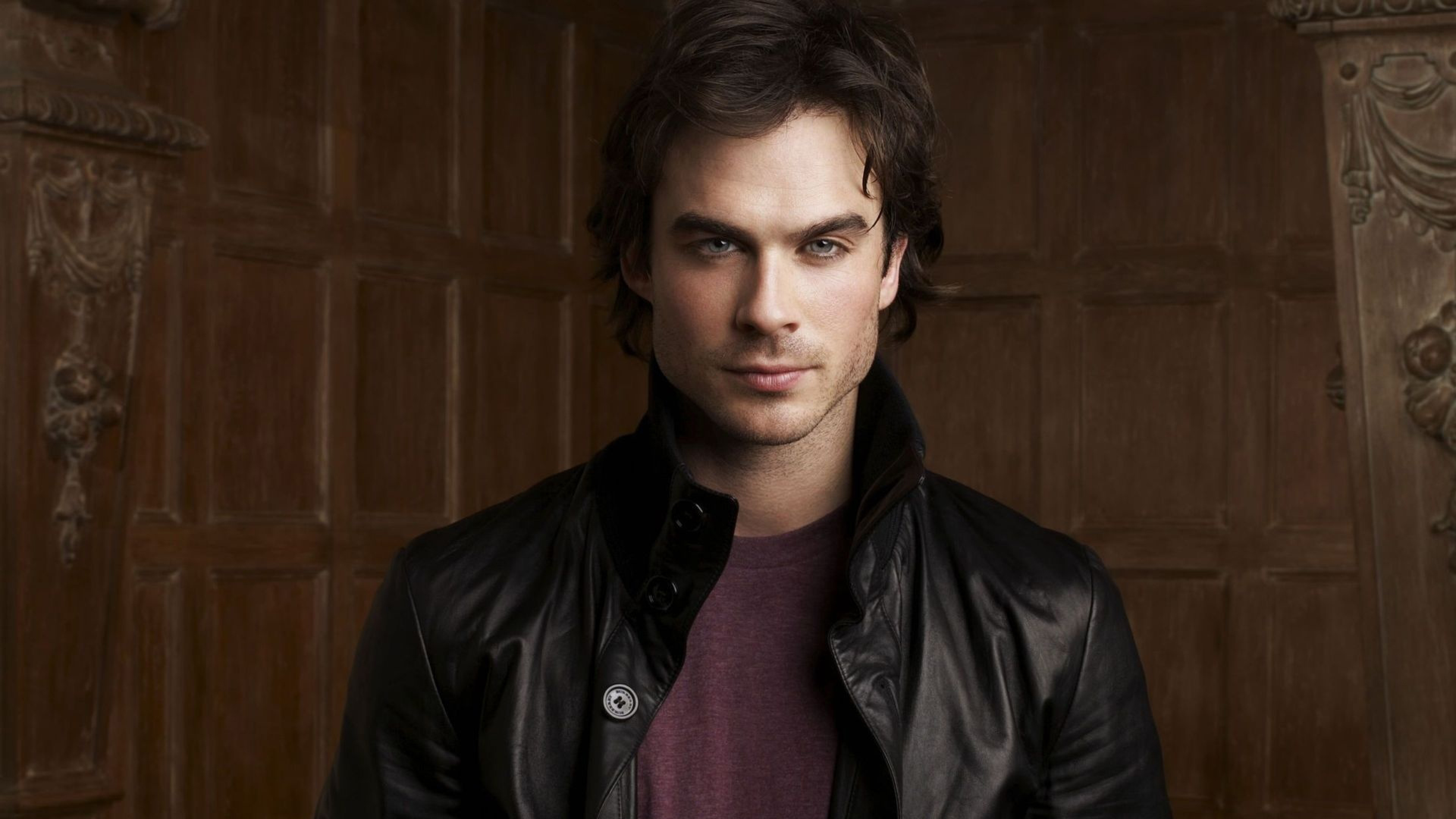 3840x2160 Resolution Ian Somerhalder HD Photos 4K Wallpaper