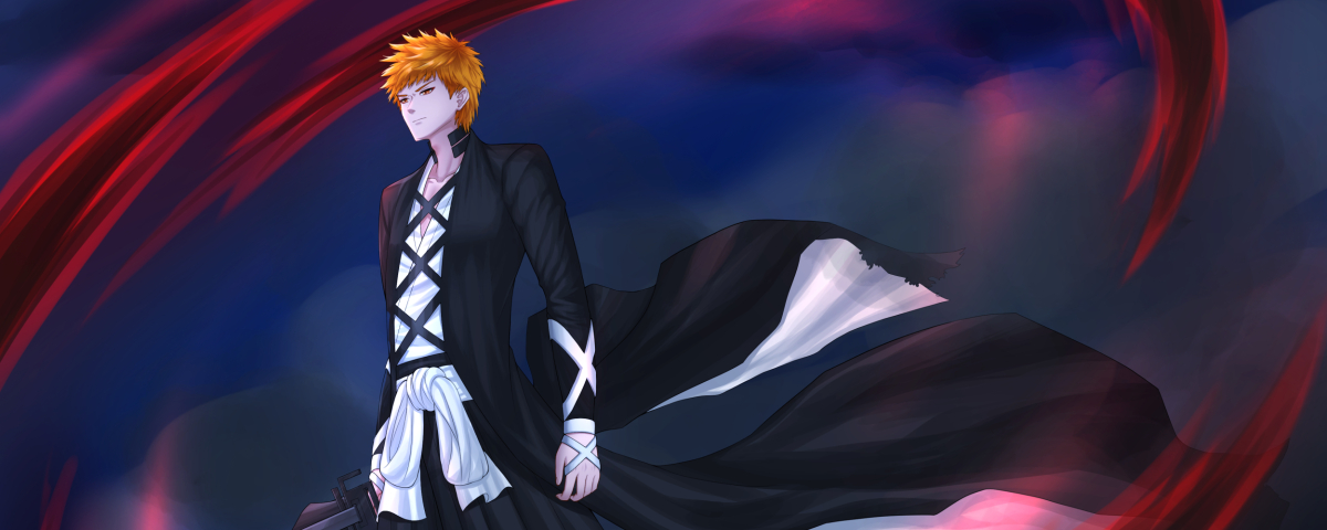 1200x480 Resolution Ichigo Kurosaki HD Bleach Thousand-Year Blood War ...