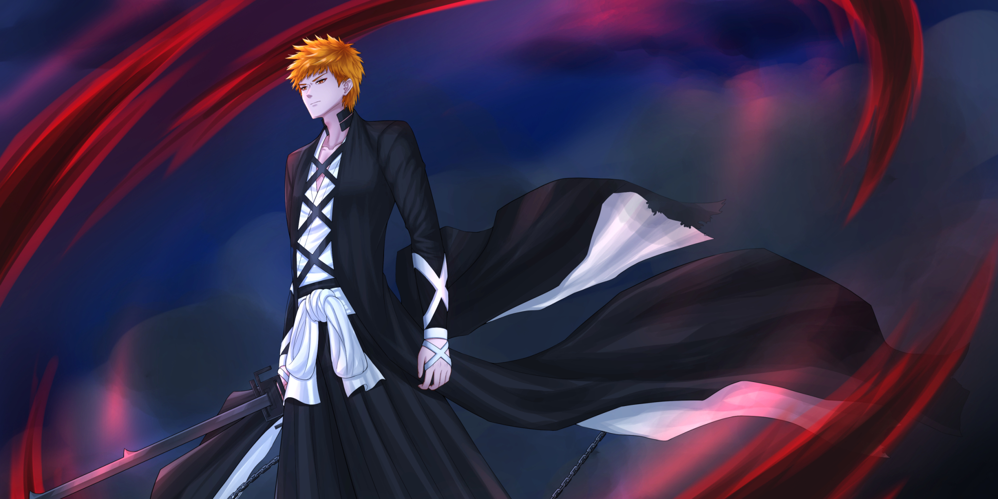 2048x1024 Ichigo Kurosaki HD Bleach Thousand-Year Blood War 2048x1024 ...