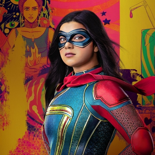 500x500 Resolution Iman Vellani Ms Marvel HD Season 1 500x500 ...